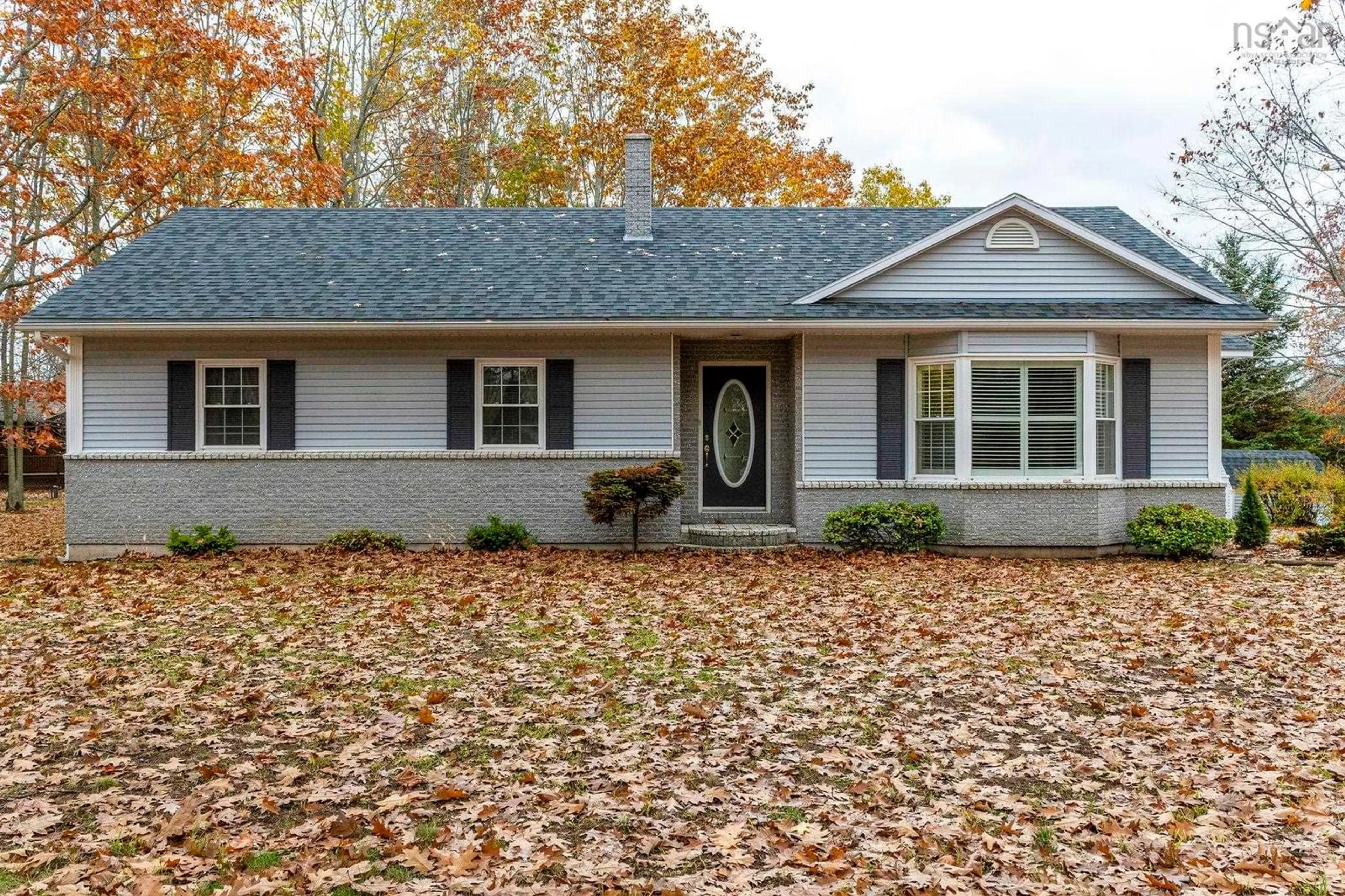 Home with vinyl exterior material, street for 1224 Maple St, Waterville Nova Scotia B0P 1V0