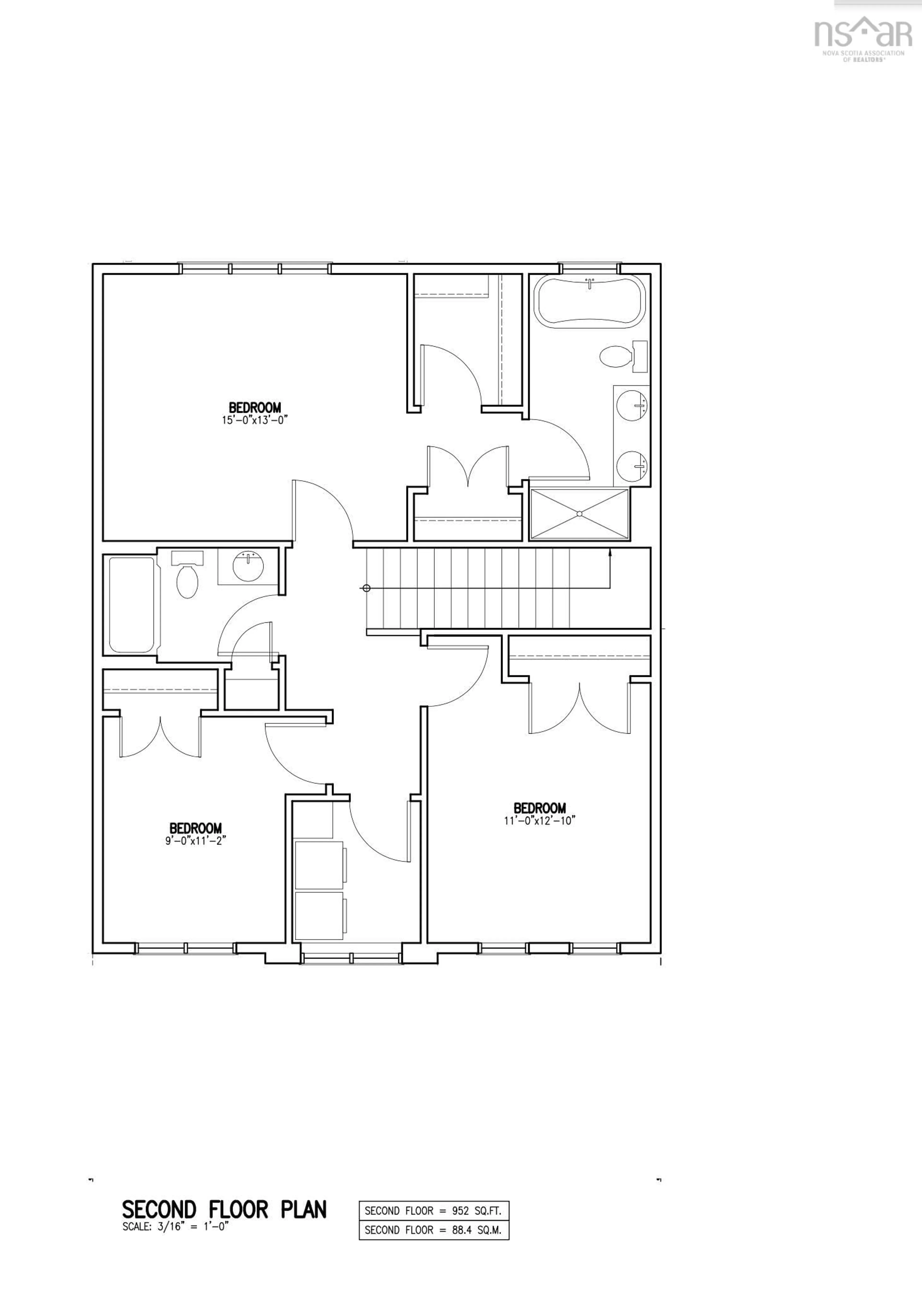 Floor plan for 556 Bondi Dr #Lot 5104, Middle Sackville Nova Scotia B4E 0P5