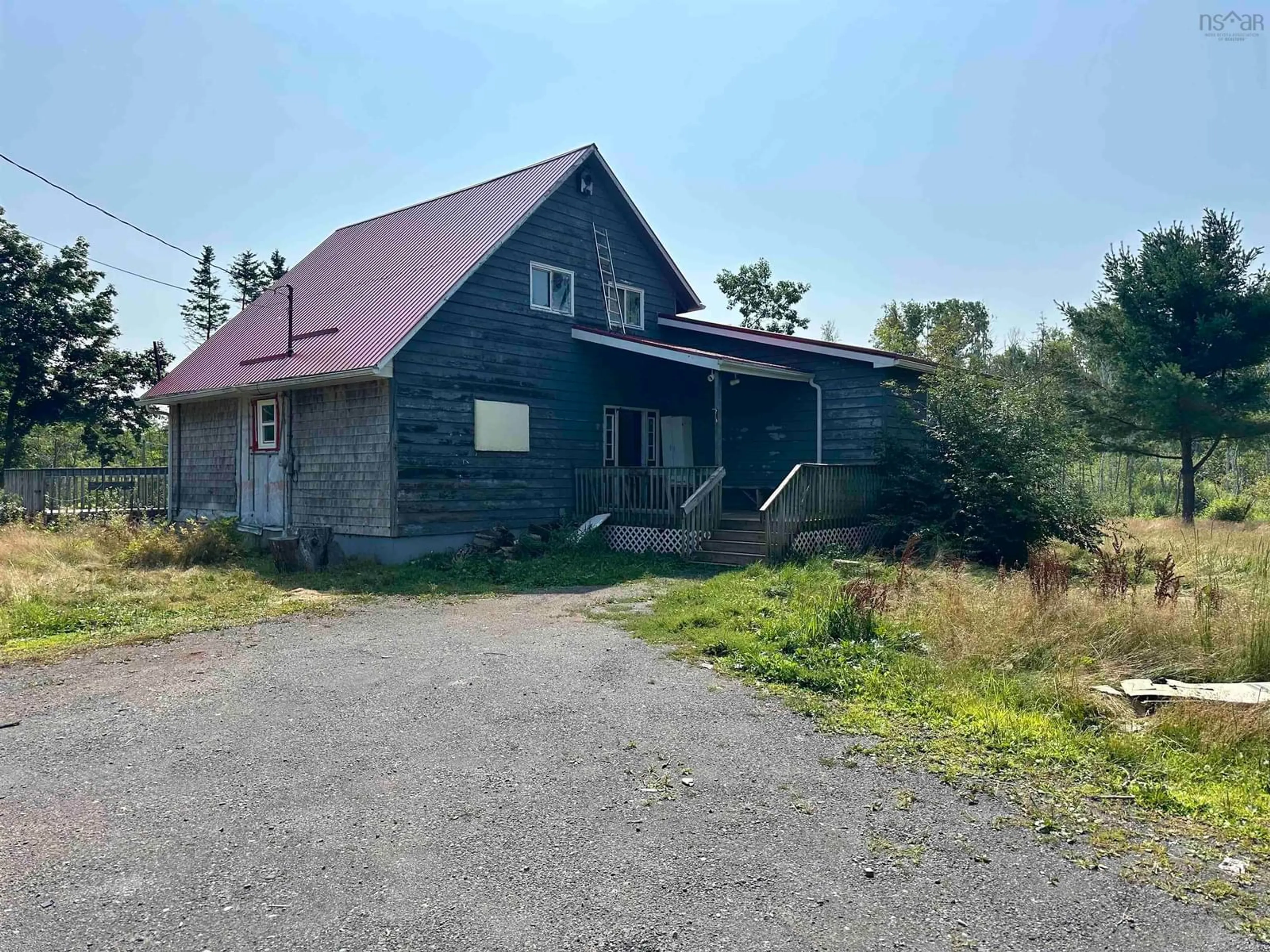 A pic from outside/outdoor area/front of a property/back of a property/a pic from drone, building for 75 Sergeant Lane, River John Nova Scotia B0K 1N0