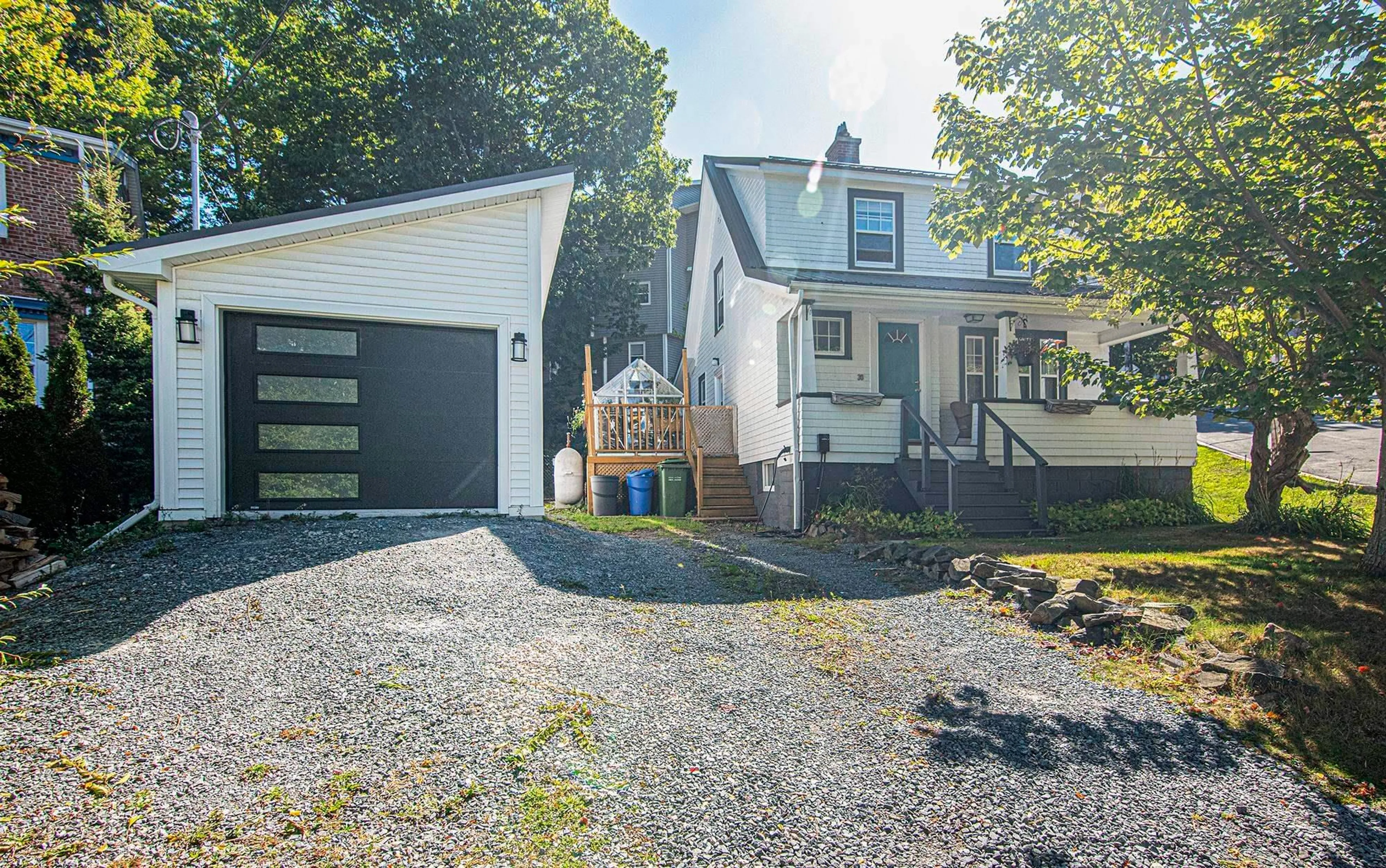 A pic from outside/outdoor area/front of a property/back of a property/a pic from drone, street for 30 Woodbury Dr, Halifax Nova Scotia B3M 1Z5