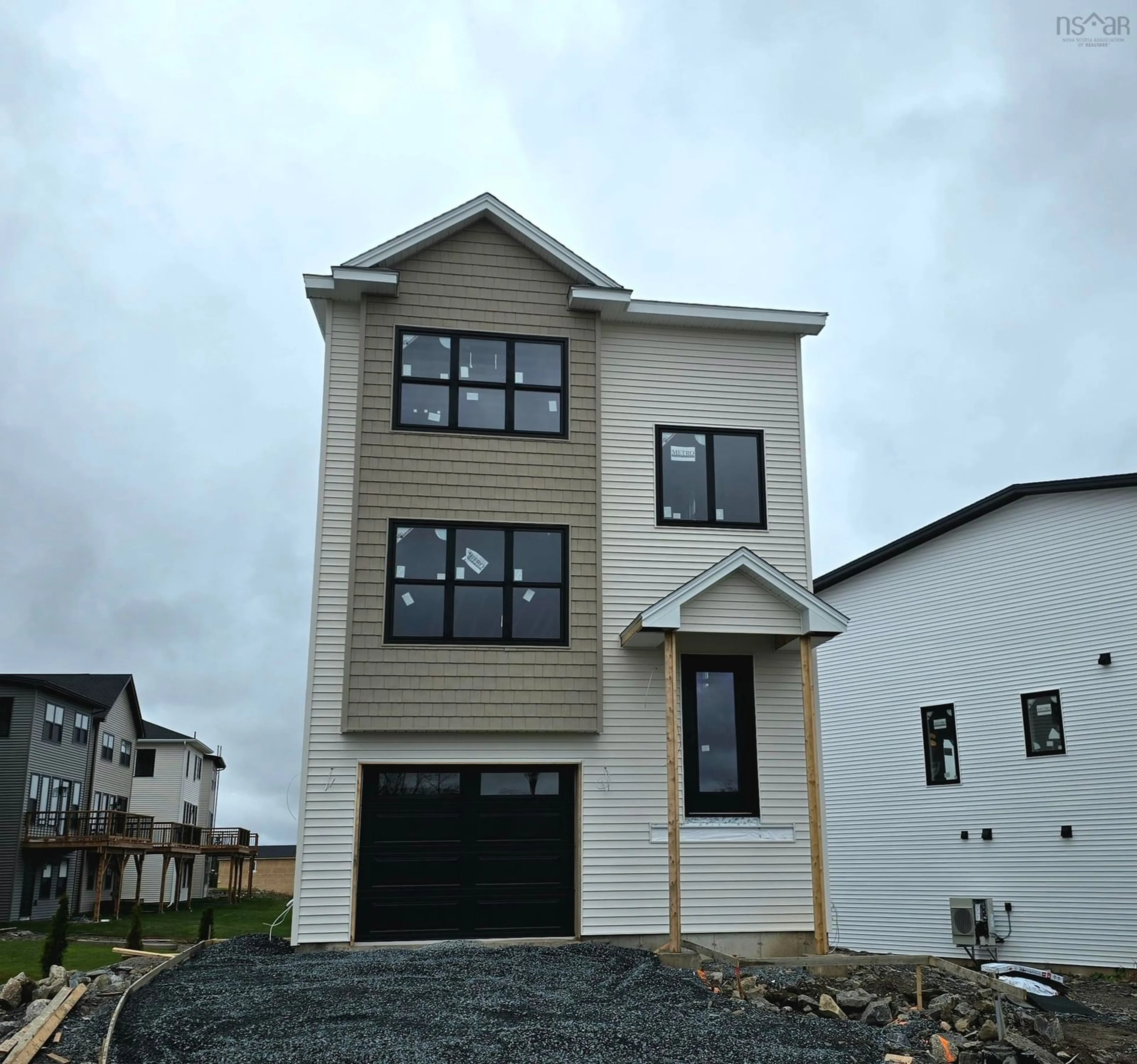 Home with vinyl exterior material, street for 26 Provence Way #Lot 8-52, Timberlea Nova Scotia B3T 0N8