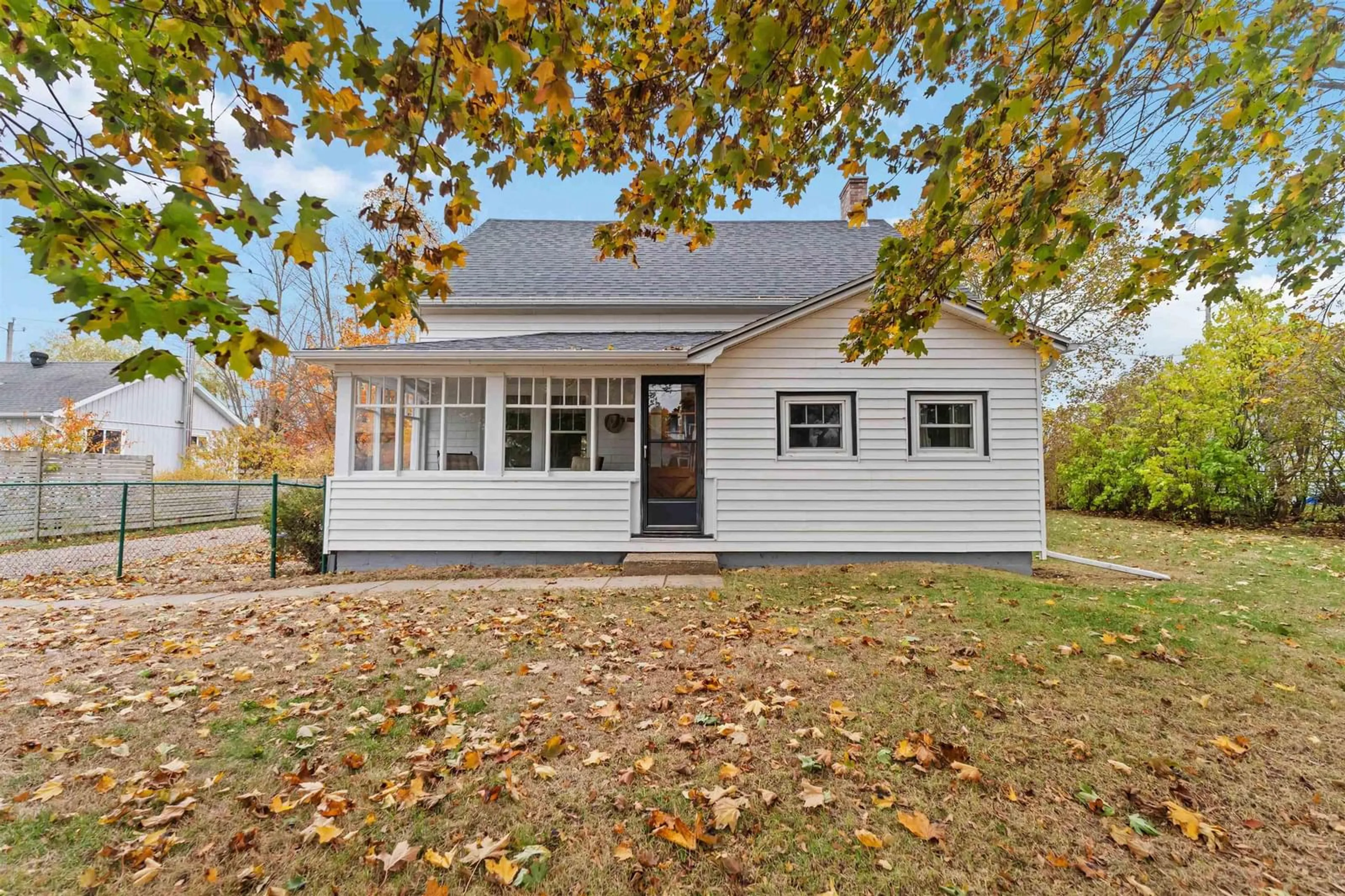 Home with vinyl exterior material, street for 24 Church Street, Kingsport Nova Scotia B0P 1H0