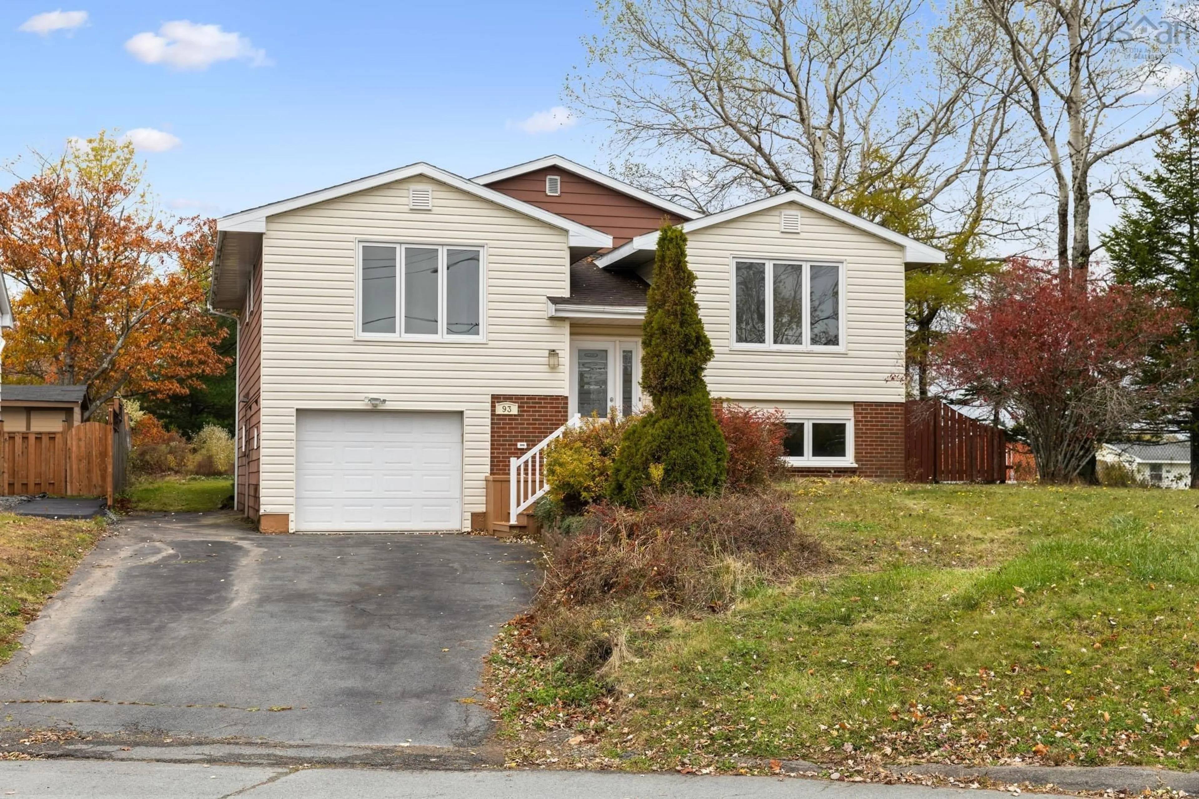 Home with brick exterior material, street for 93 Wexford Rd, Colby Nova Scotia B2V 1R8