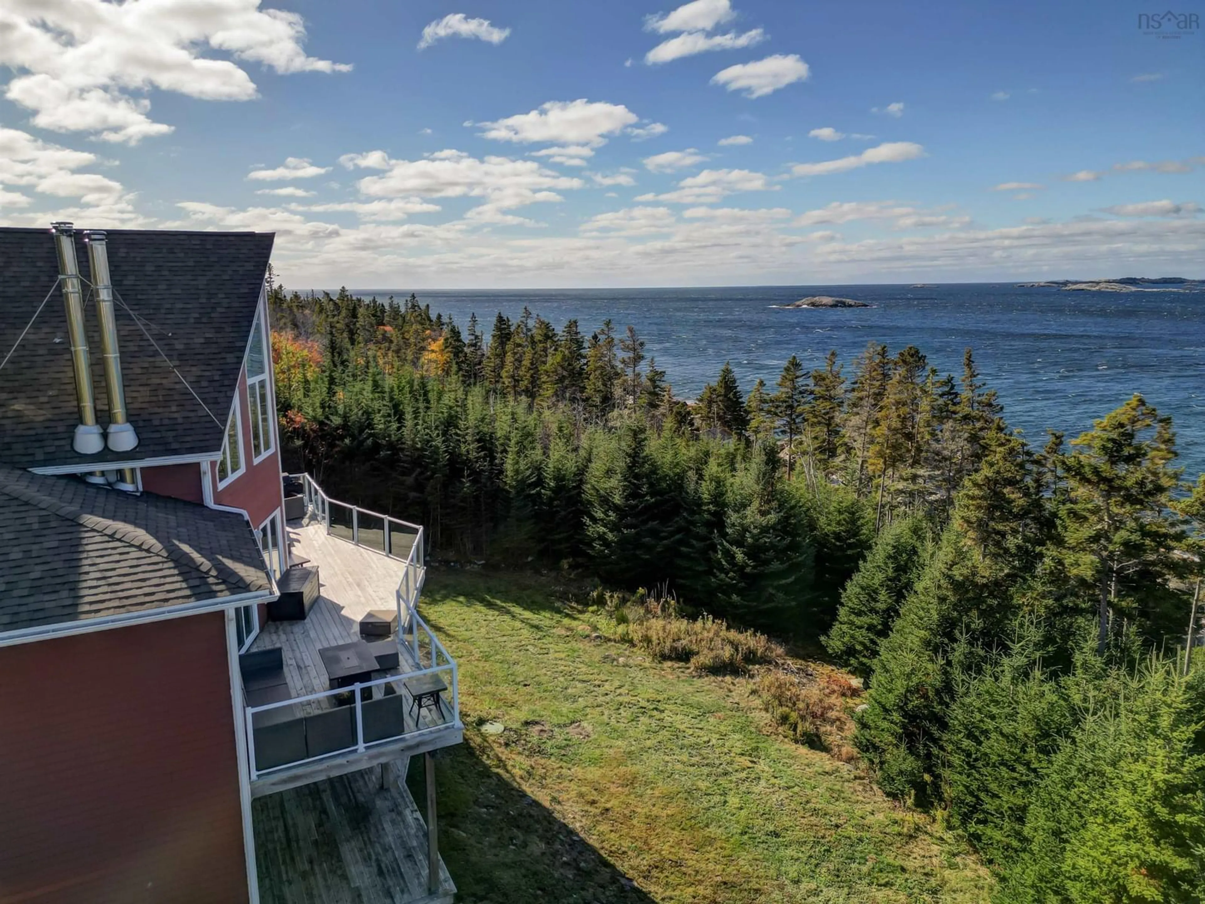 A pic from outside/outdoor area/front of a property/back of a property/a pic from drone, water/lake/river/ocean view for 179 Hages Lane, Prospect Nova Scotia B3T 2A4