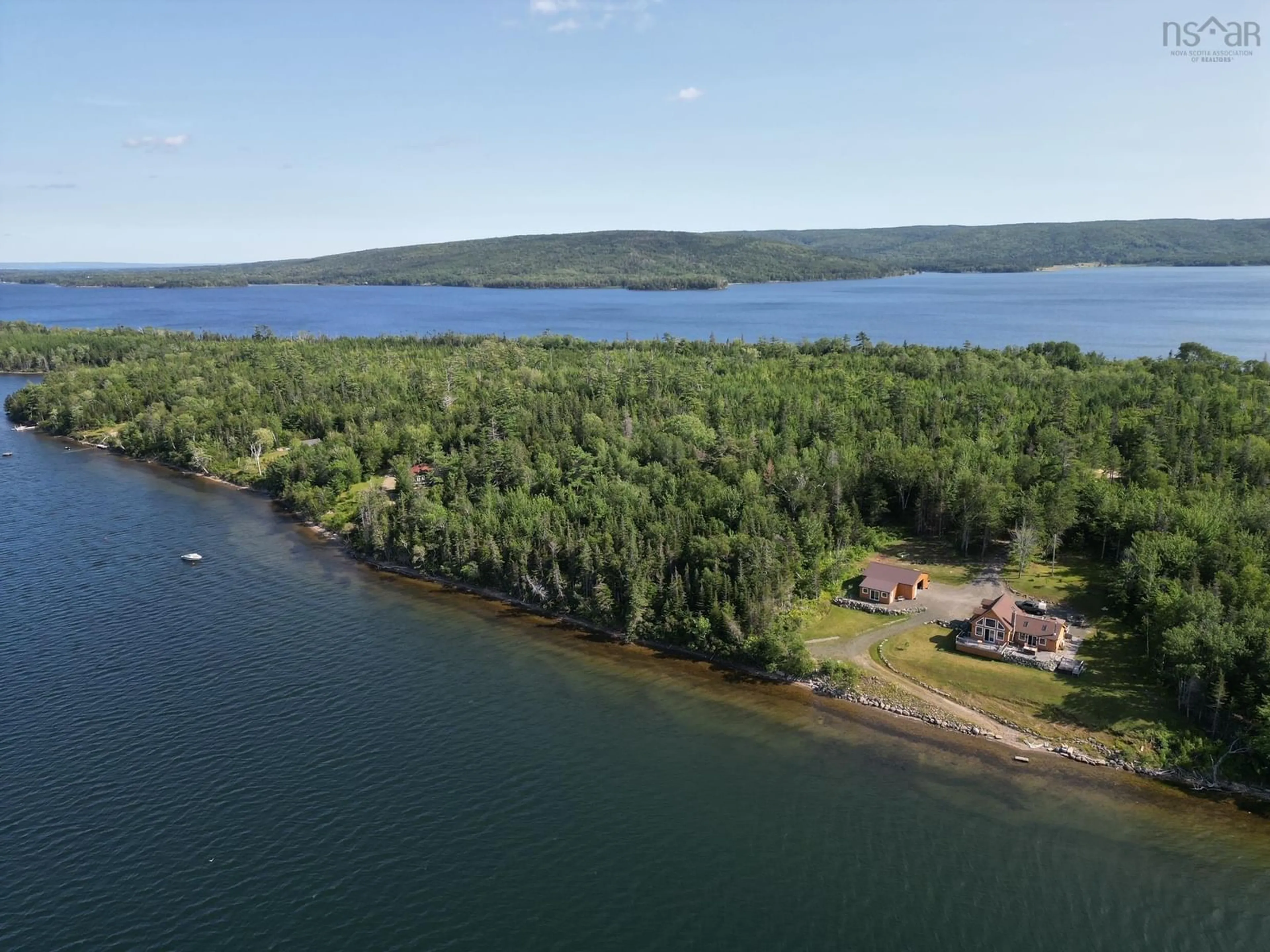 A pic from outside/outdoor area/front of a property/back of a property/a pic from drone, water/lake/river/ocean view for 761 Stoney Point Rd, Stoney Point Nova Scotia B0E 2K0