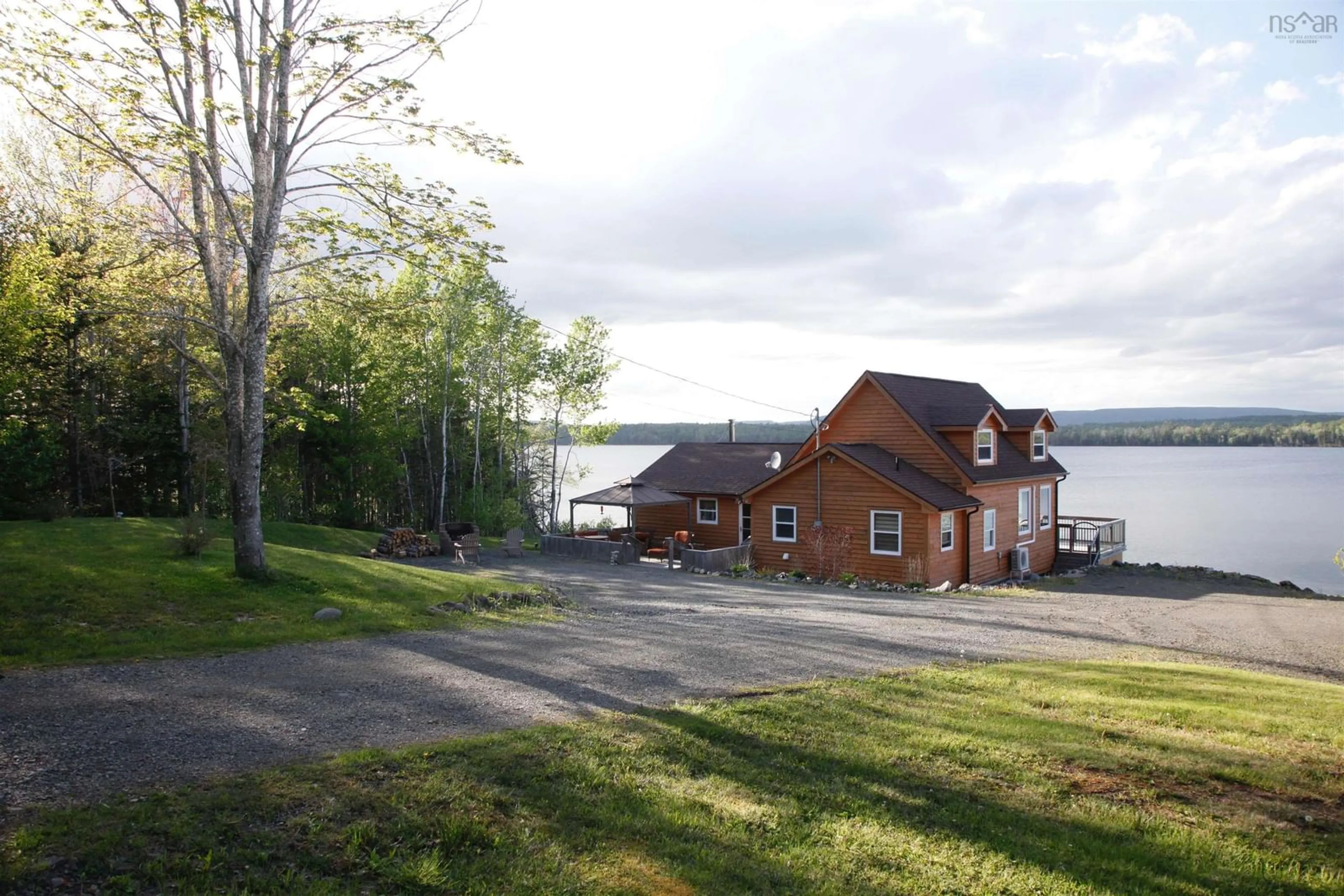 Patio, water/lake/river/ocean view for 761 Stoney Point Rd, Stoney Point Nova Scotia B0E 2K0
