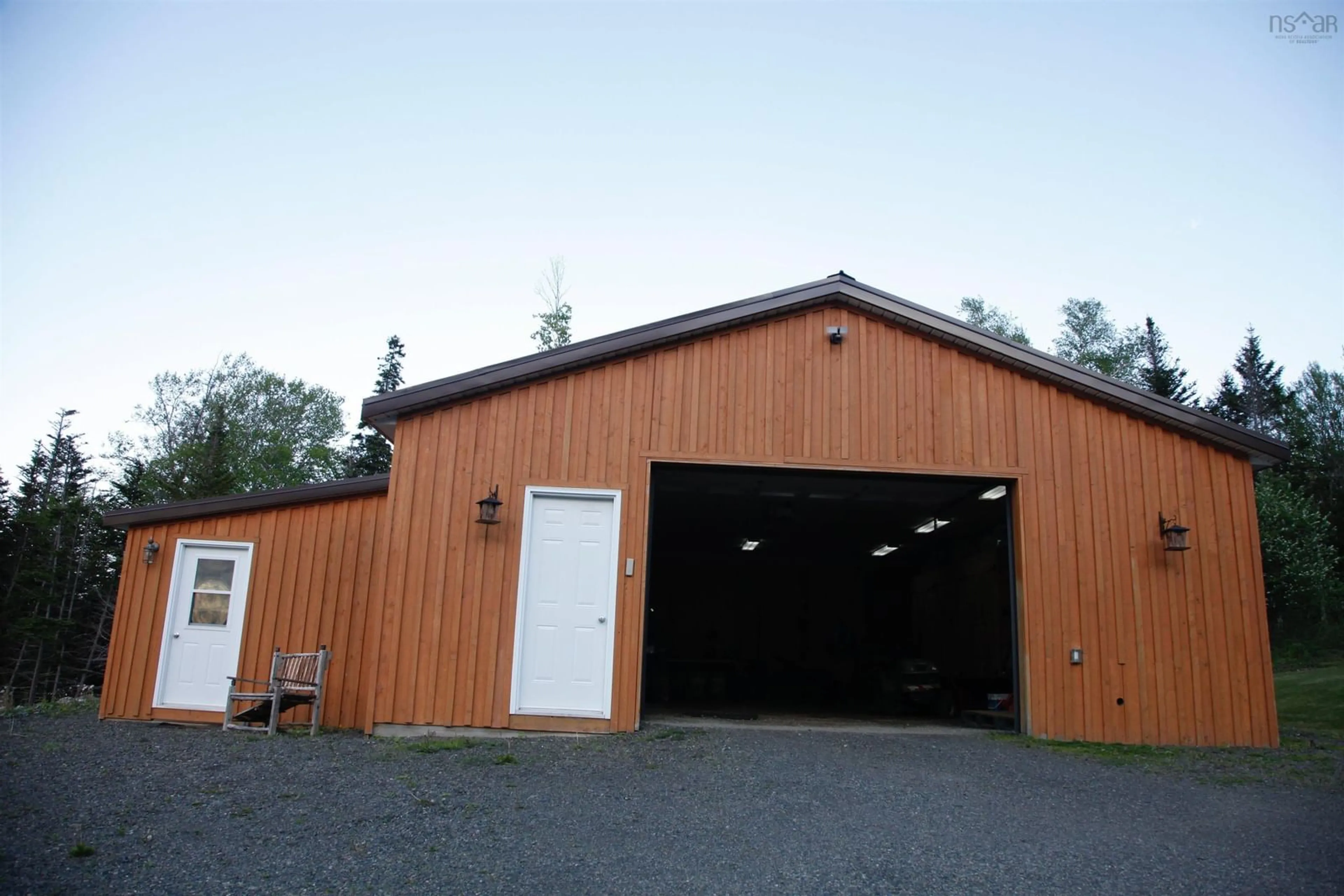 Indoor garage for 761 Stoney Point Rd, Stoney Point Nova Scotia B0E 2K0