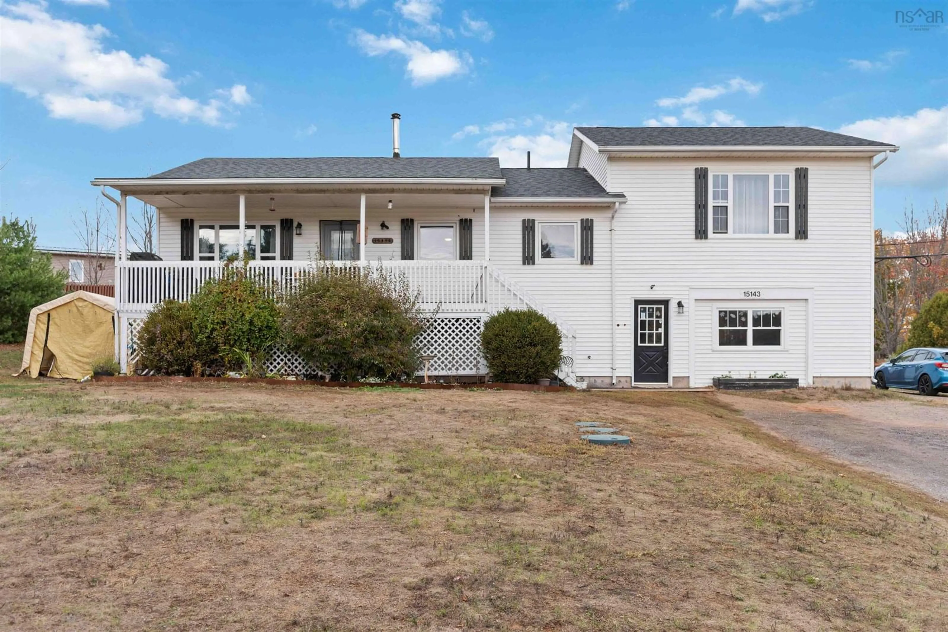 Home with vinyl exterior material, unknown for 15143 Highway 1, Wilmot Nova Scotia B0P 1R0