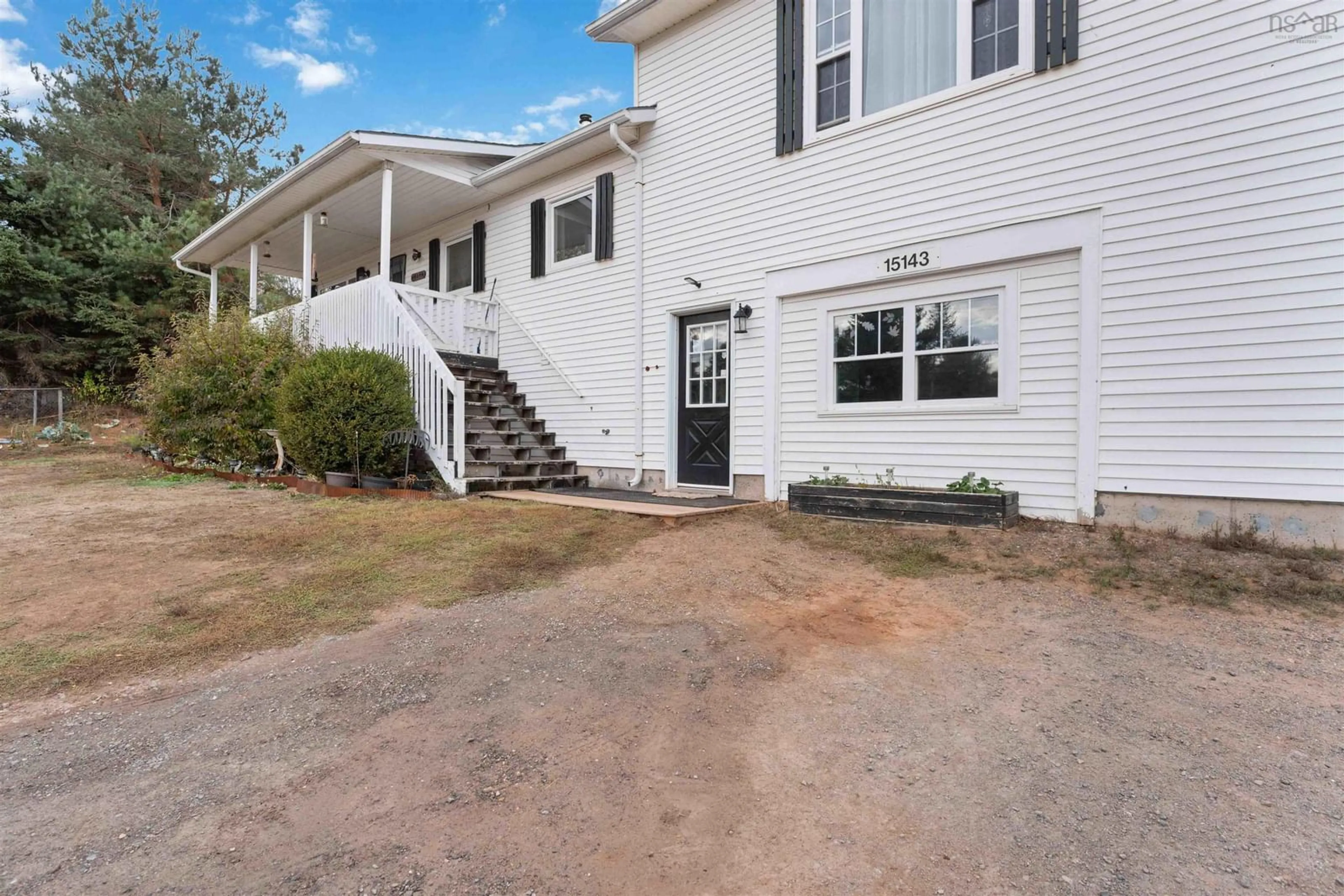 A pic from outside/outdoor area/front of a property/back of a property/a pic from drone, street for 15143 Highway 1, Wilmot Nova Scotia B0P 1R0