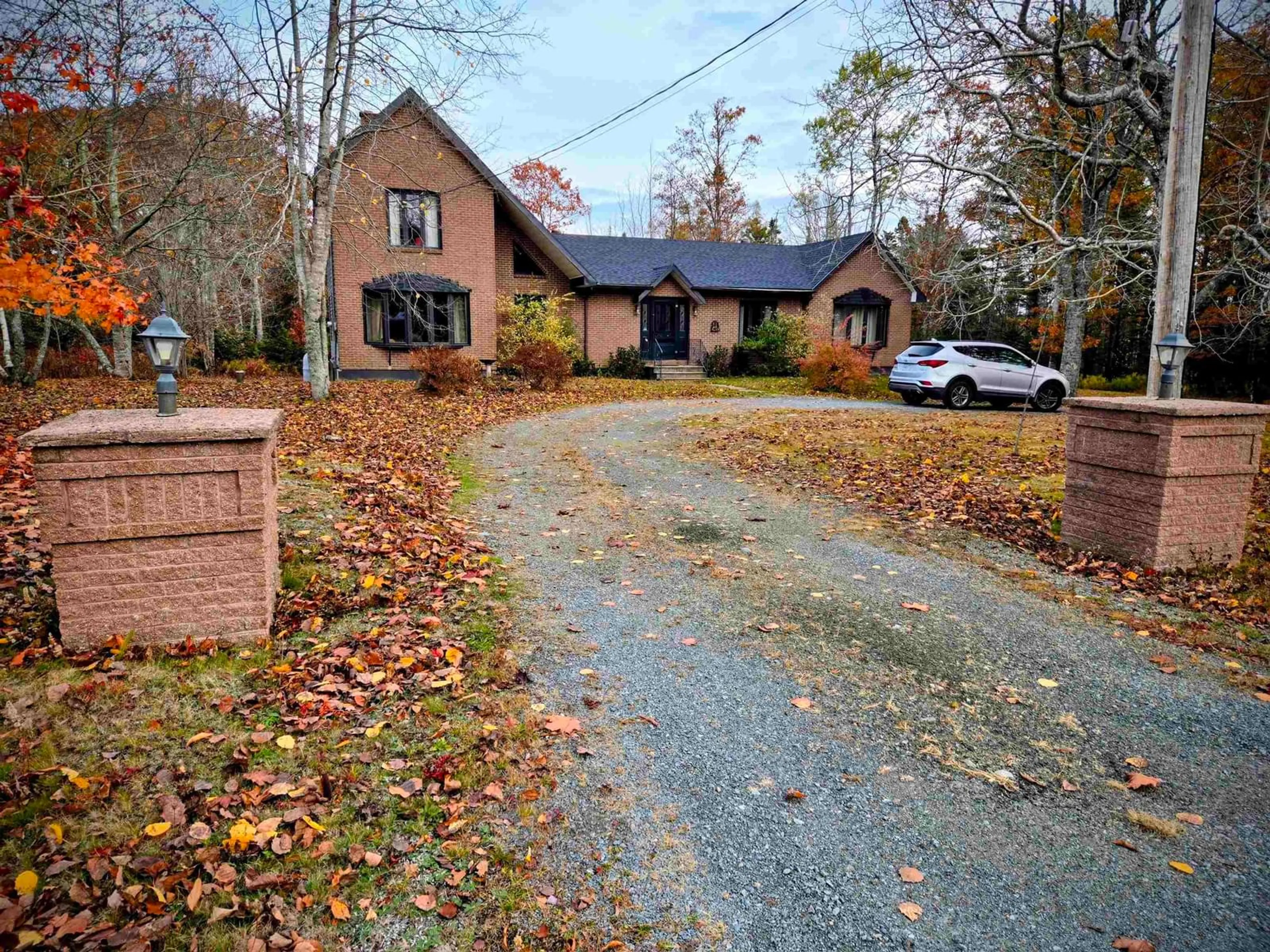 A pic from outside/outdoor area/front of a property/back of a property/a pic from drone, street for 3852 Highway 208, Colpton Nova Scotia B0R 1E0