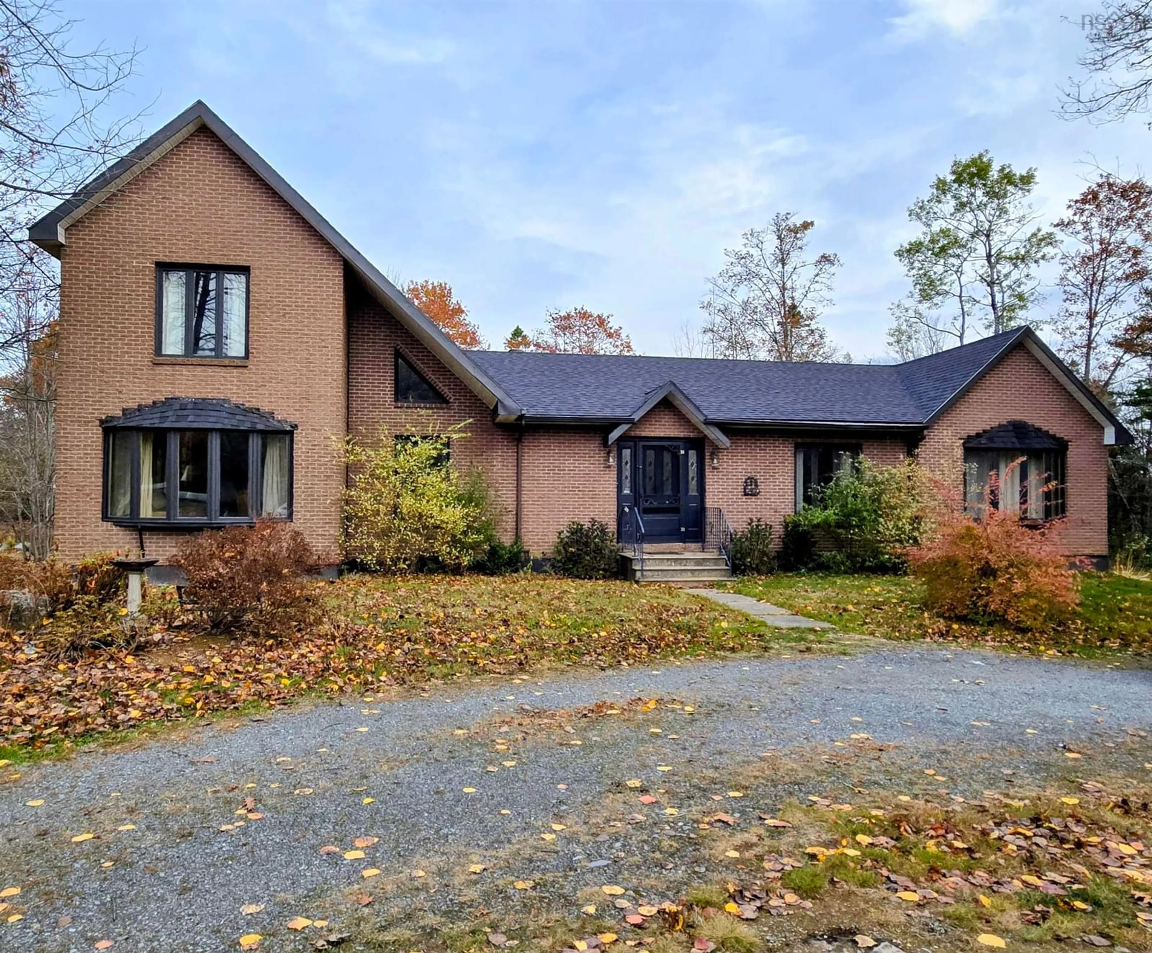 Home with brick exterior material, unknown for 3852 Highway 208, Colpton Nova Scotia B0R 1E0