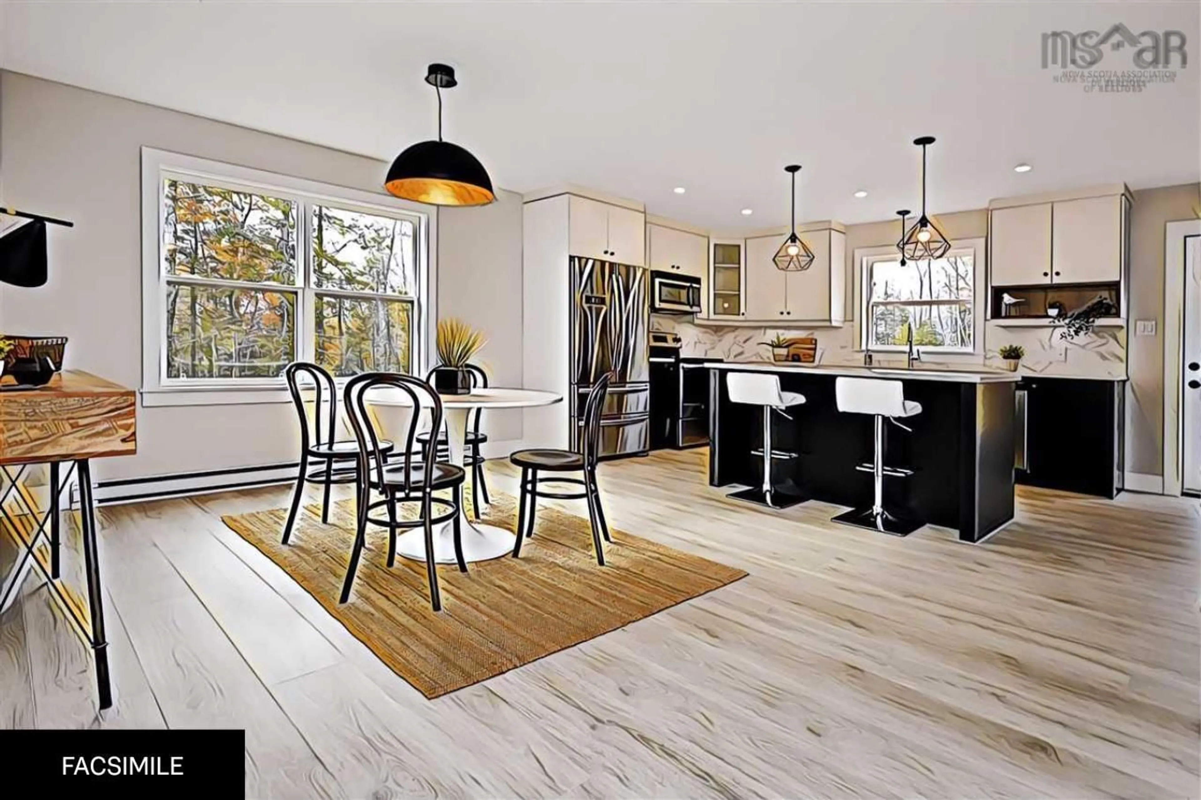 Open concept kitchen, unknown for Lot 236 Hideaway Trail, Brookside Nova Scotia B3T 0M2