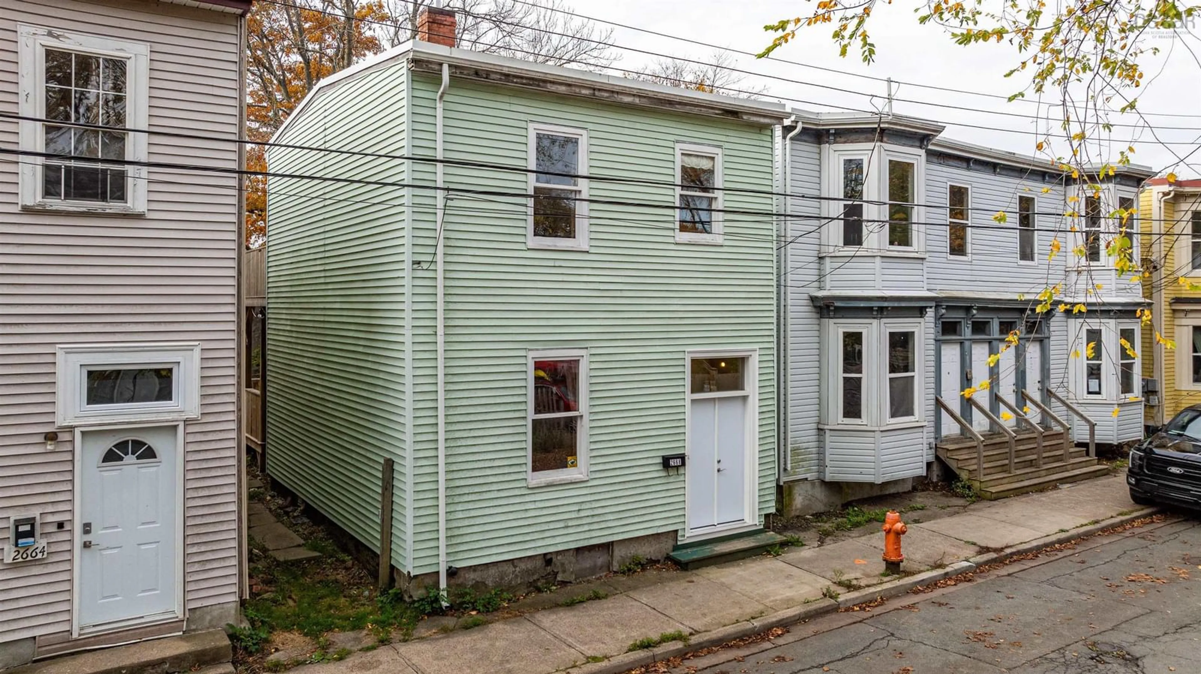 Home with vinyl exterior material, street for 2668 Belle Aire Terr, Halifax Nova Scotia B3K 3W8