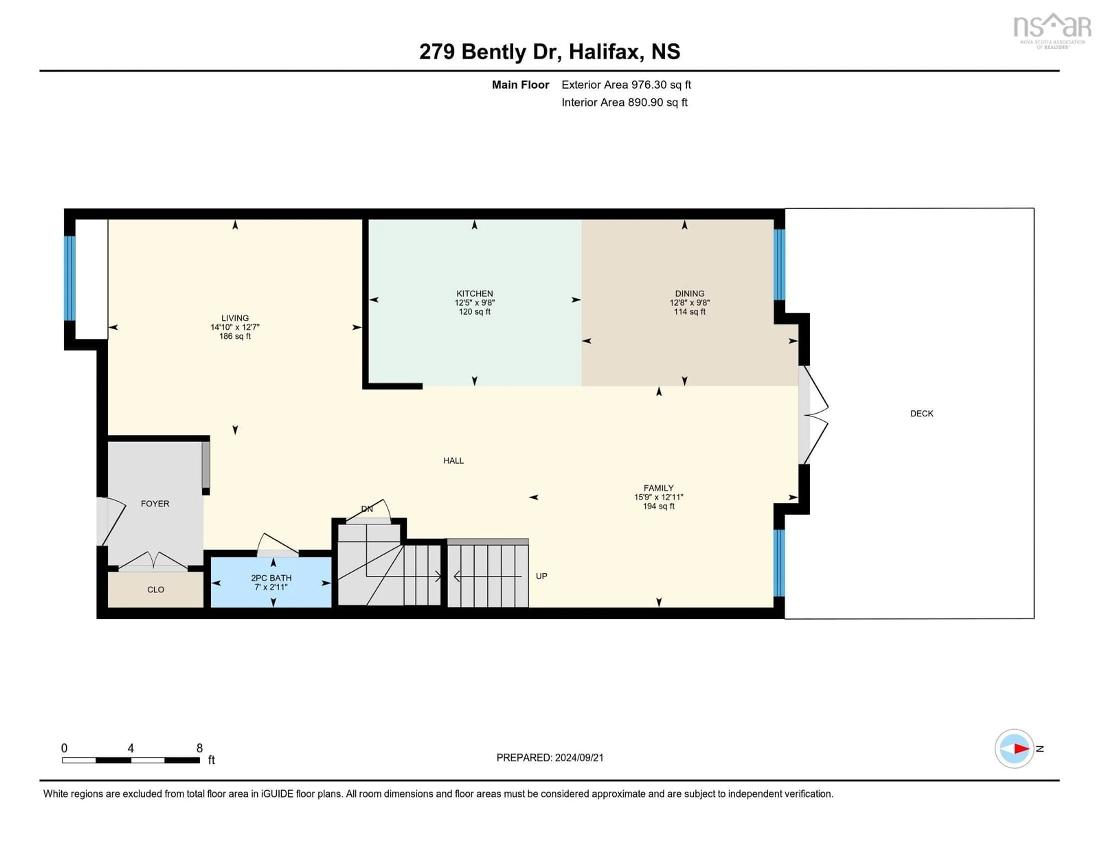 Floor plan for 279 Bently Dr, Halifax Nova Scotia B3S 0A9
