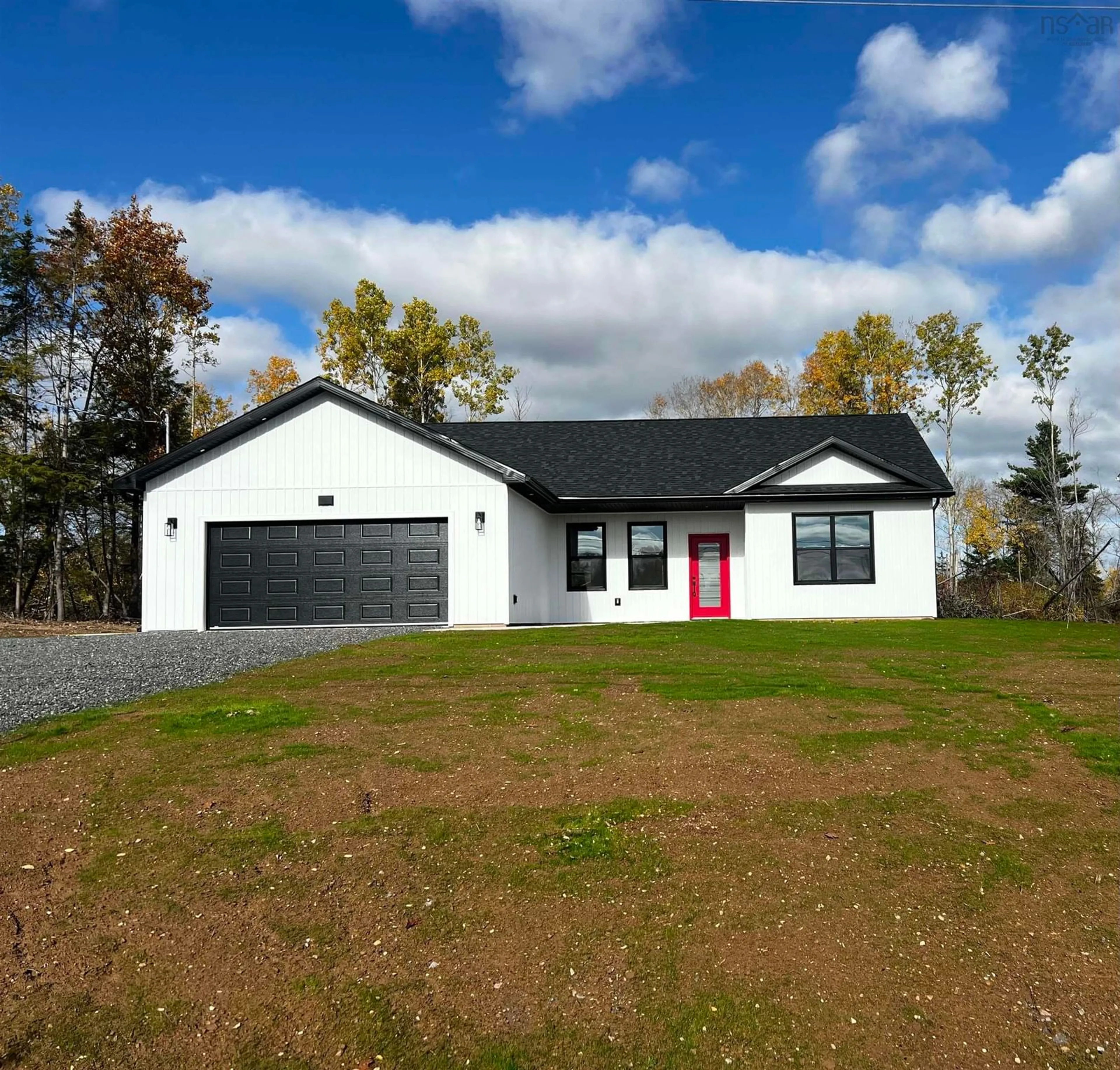 Home with vinyl exterior material, unknown for 34 Centennial Dr, Abercrombie Nova Scotia B2H 5C4