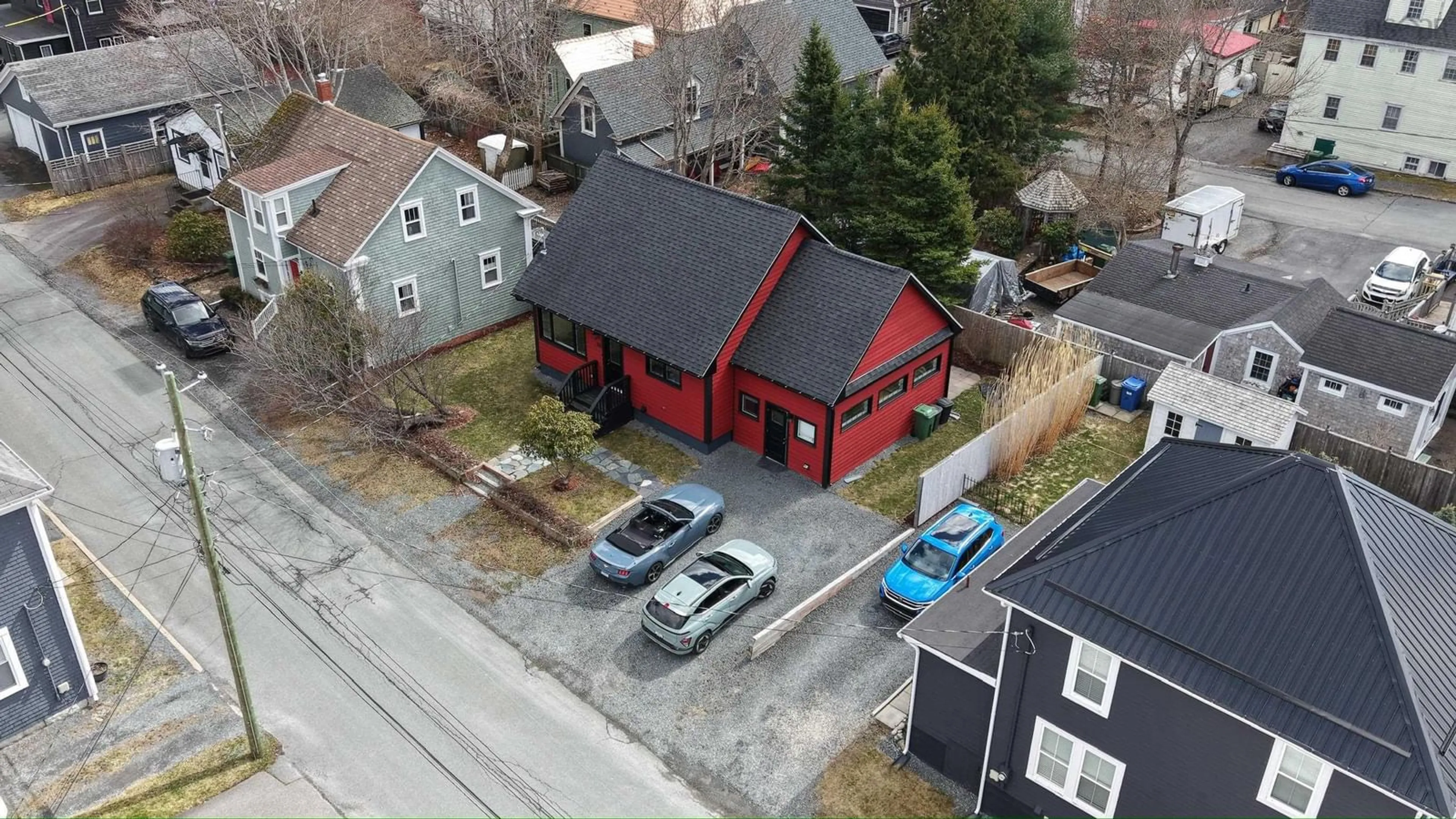 A pic from outside/outdoor area/front of a property/back of a property/a pic from drone, street for 78 Lawrence St, Lunenburg Nova Scotia B0J 2C0