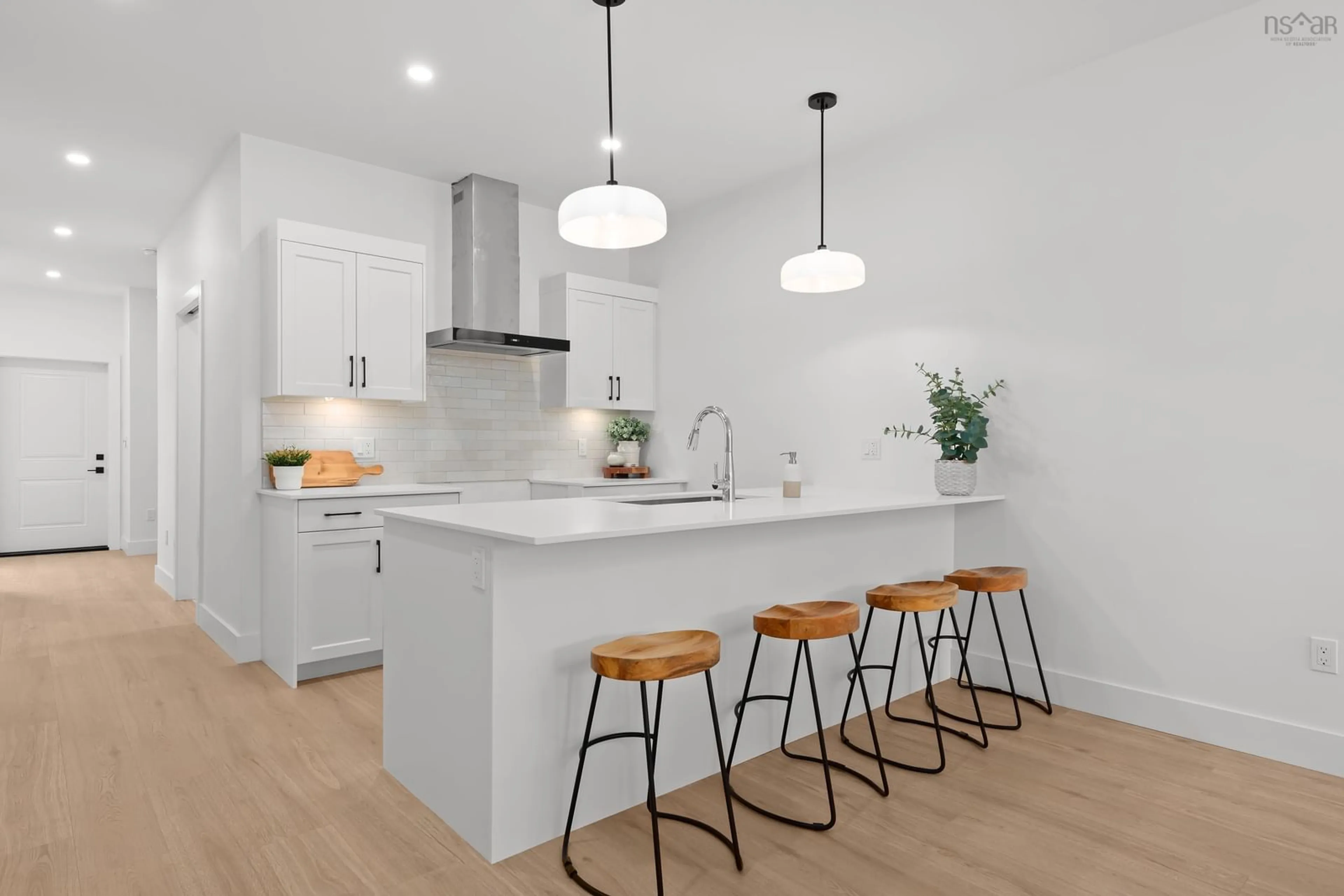 Contemporary kitchen, unknown for 11 Seyval Dr, Avonport Nova Scotia B0P 1P0