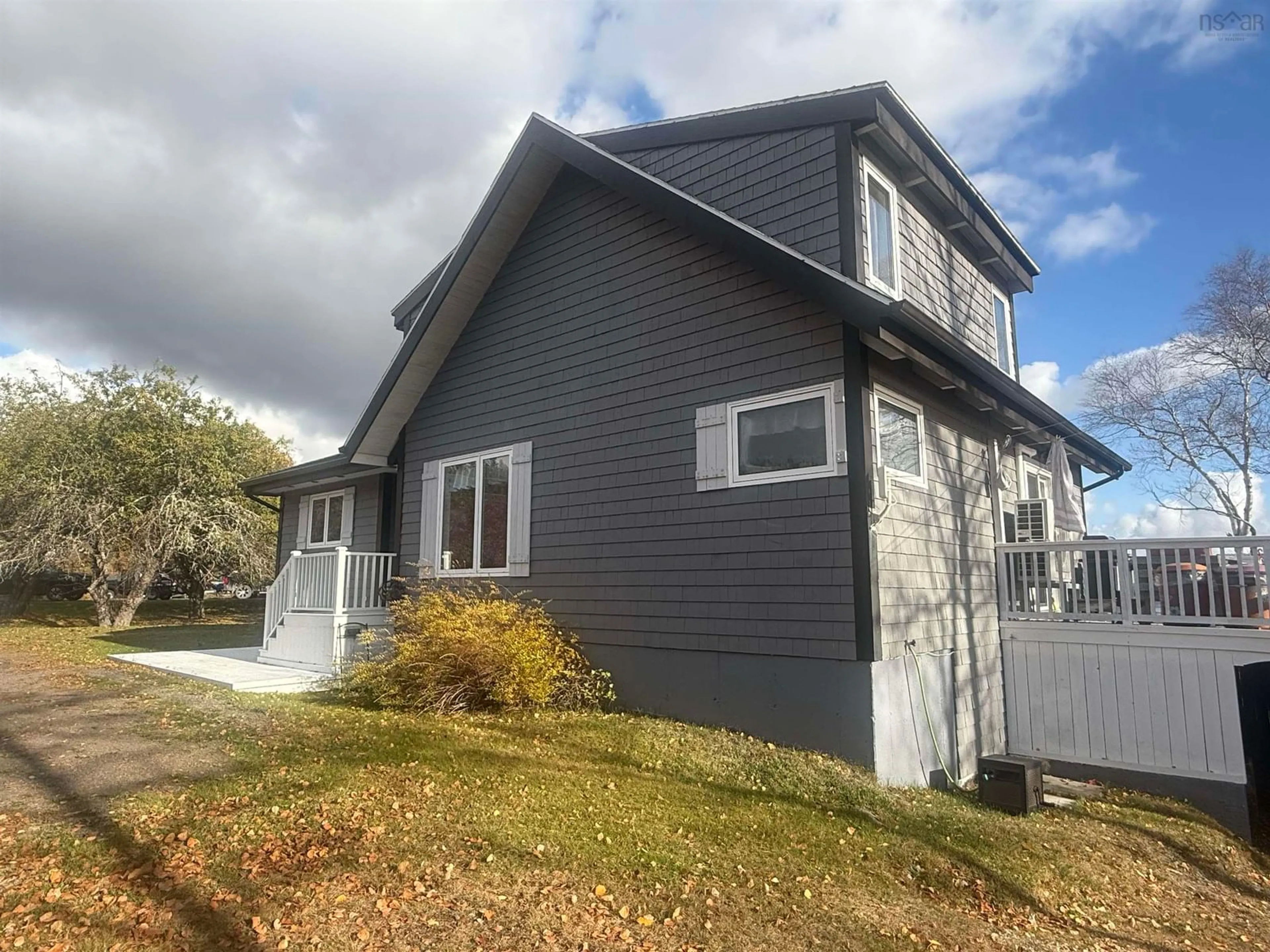 Home with vinyl exterior material, street for 16147 316 Hwy, Country Harbour Mines Nova Scotia B0H 1J0