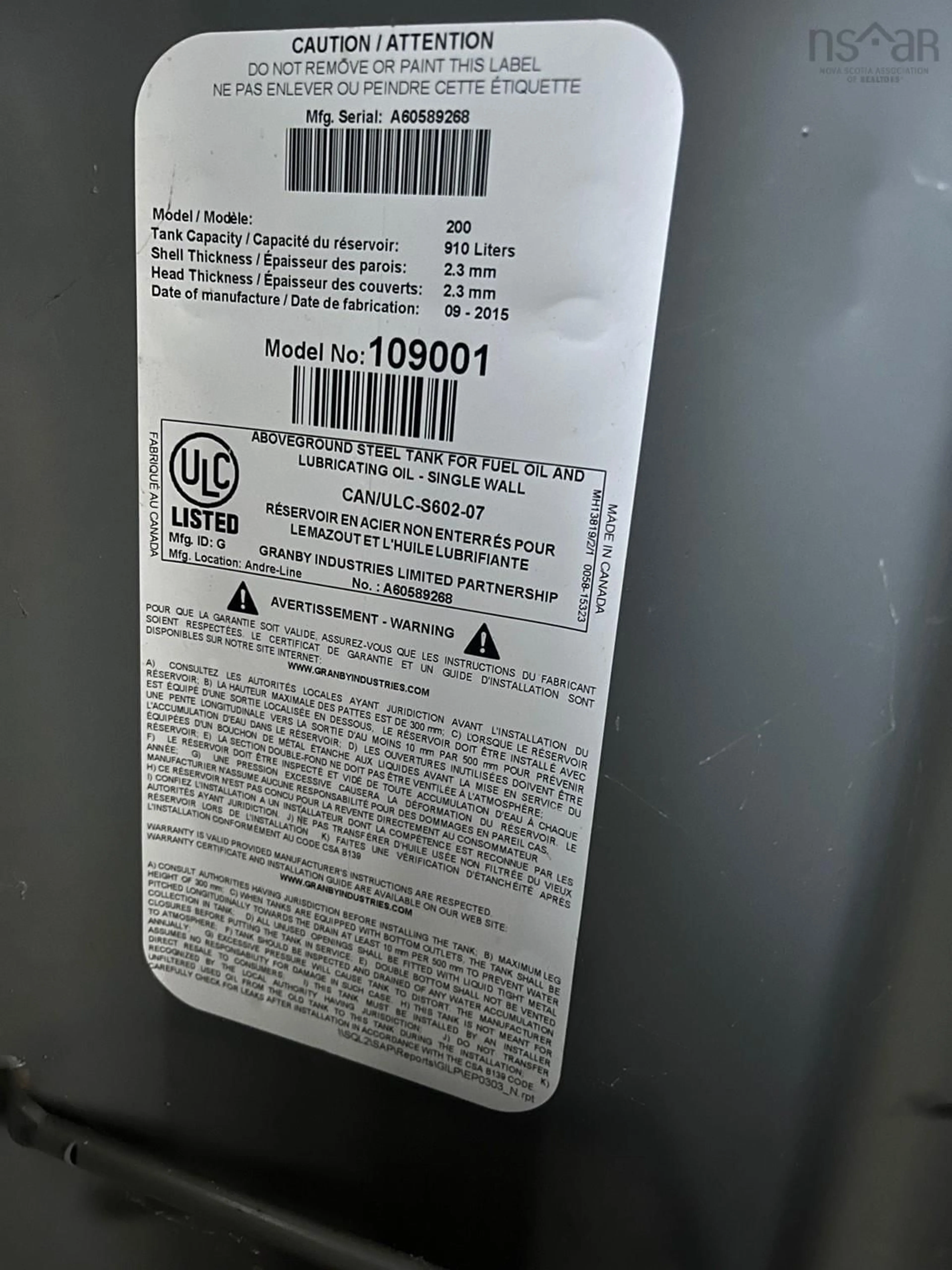 A pic of a room for 57 James St, Truro Nova Scotia B2N 2Z9