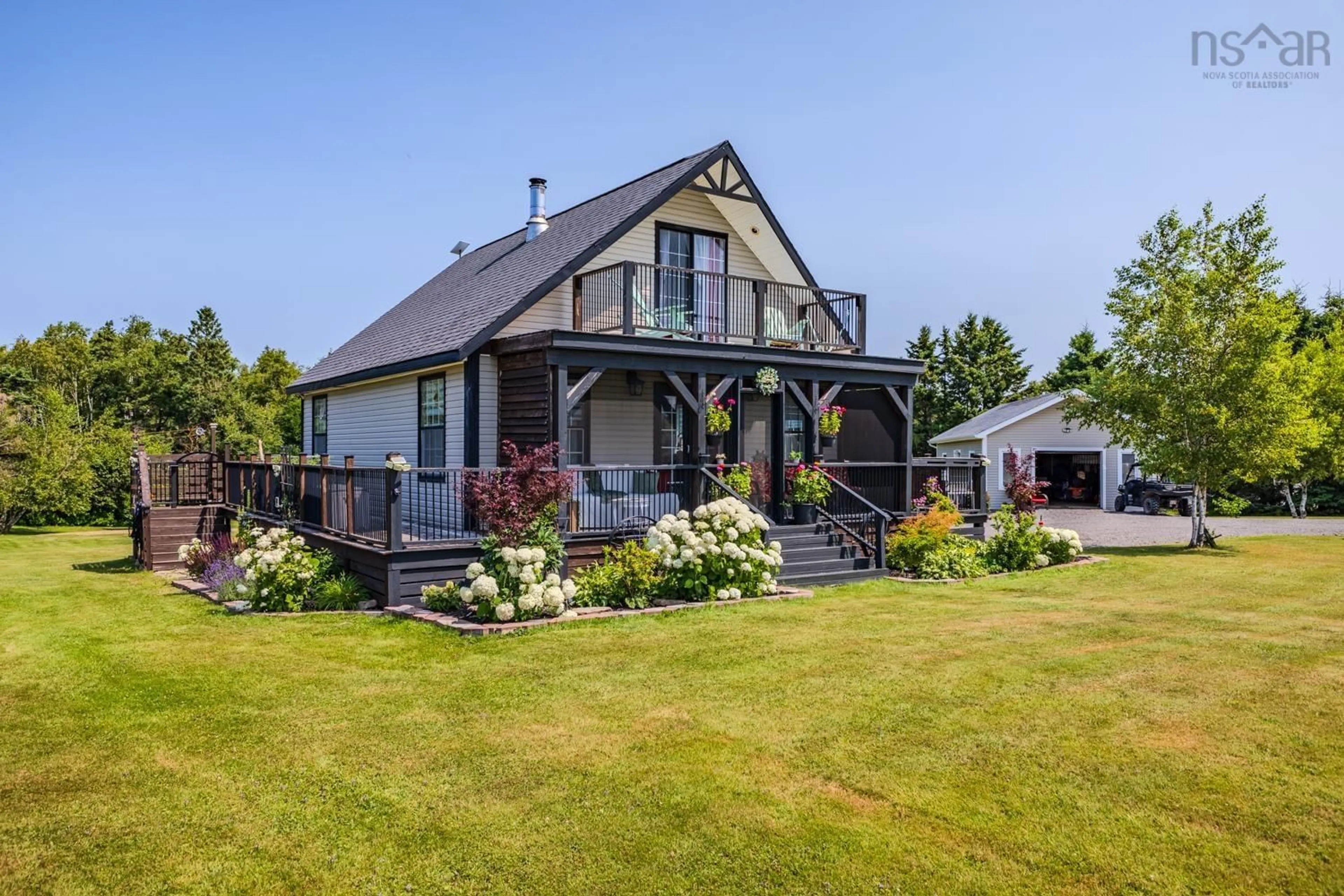 A pic from outside/outdoor area/front of a property/back of a property/a pic from drone, street for 1923 Fox Harbour Rd, Fox Harbour Nova Scotia B0K 1Y0