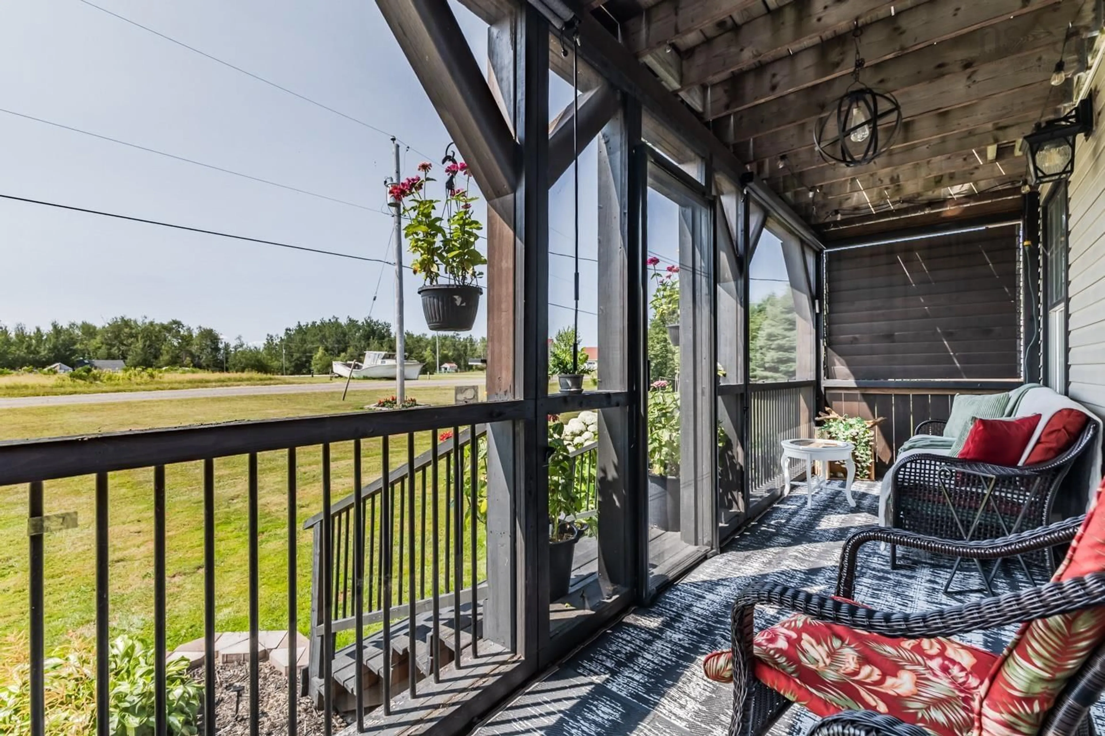 Patio, water/lake/river/ocean view for 1923 Fox Harbour Rd, Fox Harbour Nova Scotia B0K 1Y0