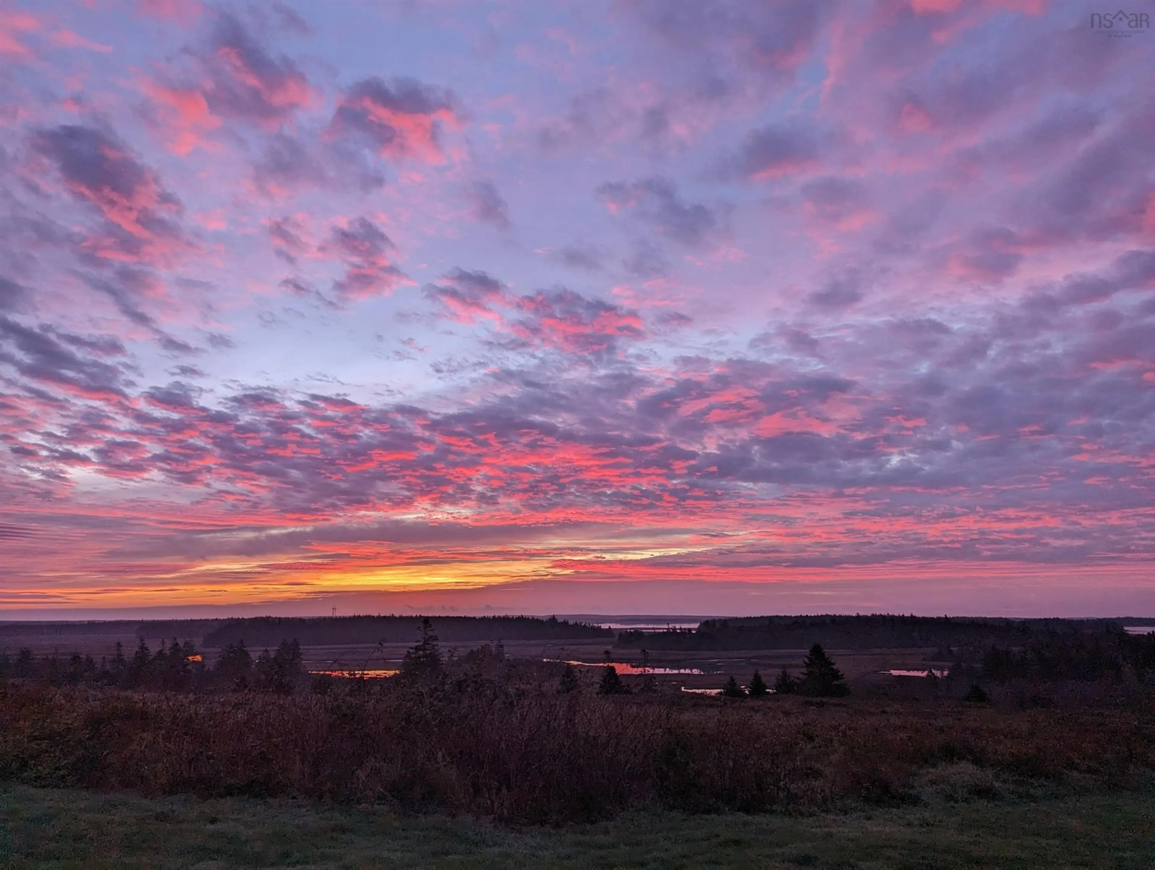 A pic from outside/outdoor area/front of a property/back of a property/a pic from drone, water/lake/river/ocean view for 129 Chebogue Point Rd, Rockville Nova Scotia B5A 5E8