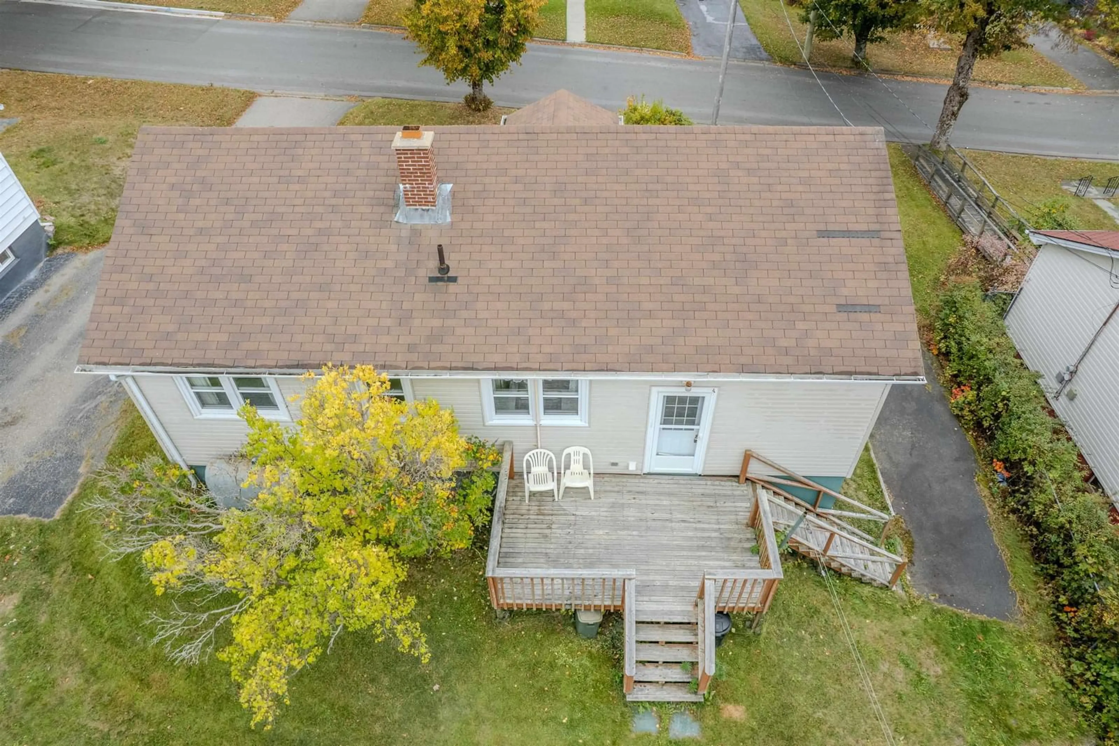 A pic from outside/outdoor area/front of a property/back of a property/a pic from drone, unknown for 213 Cusack Dr, Sydney Nova Scotia B1P 3W8