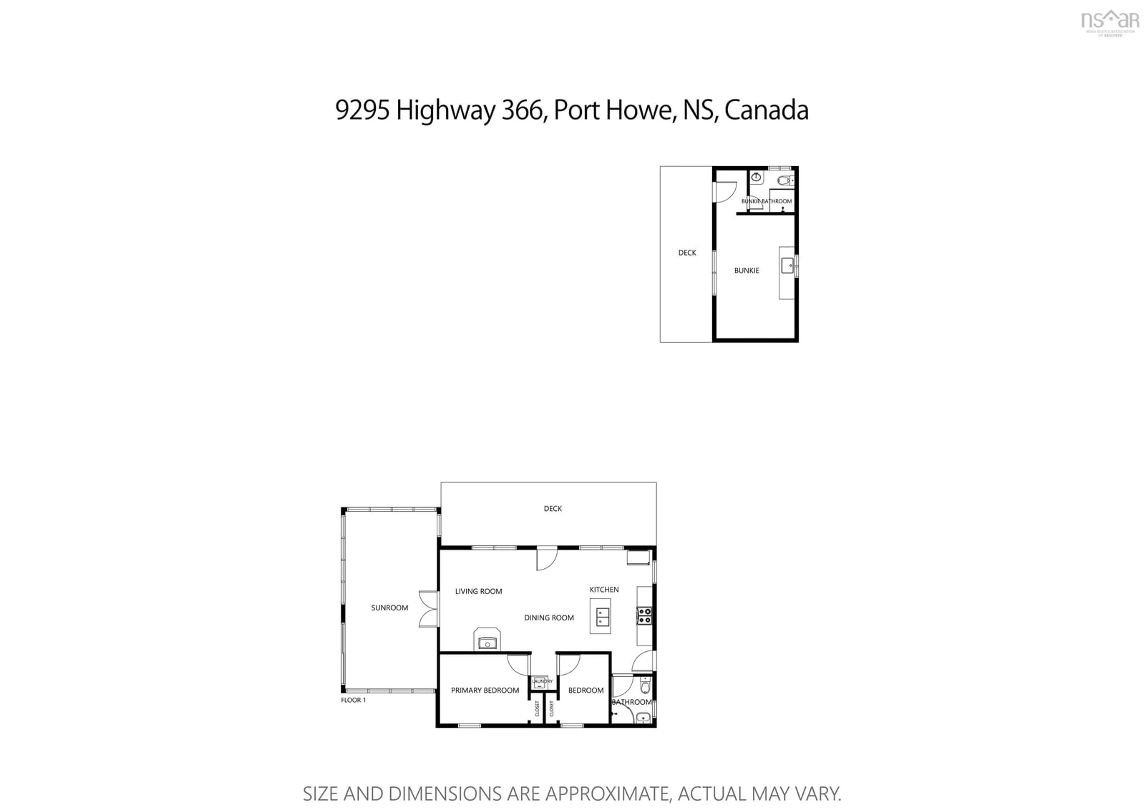 Floor plan for 9295 Hwy#366 Hwy, Port Howe Nova Scotia B0K 1K0