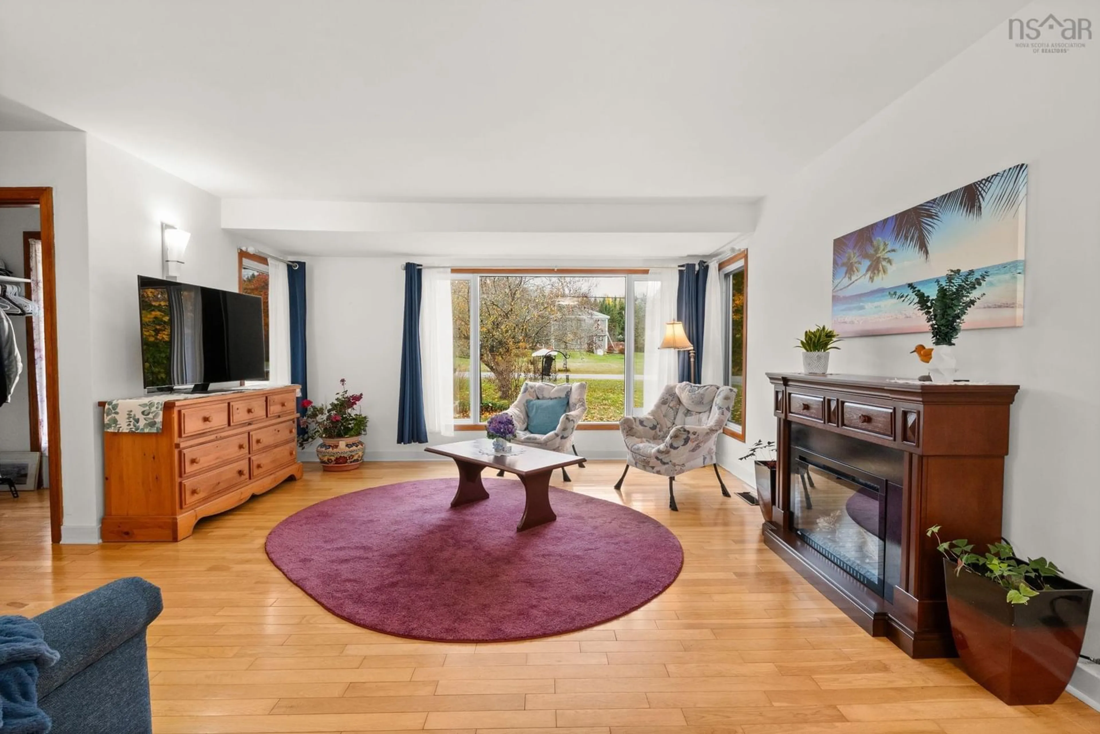Living room with furniture, unknown for 21 Salmon Hole Dam Rd, St. Croix Nova Scotia B0N 2E0
