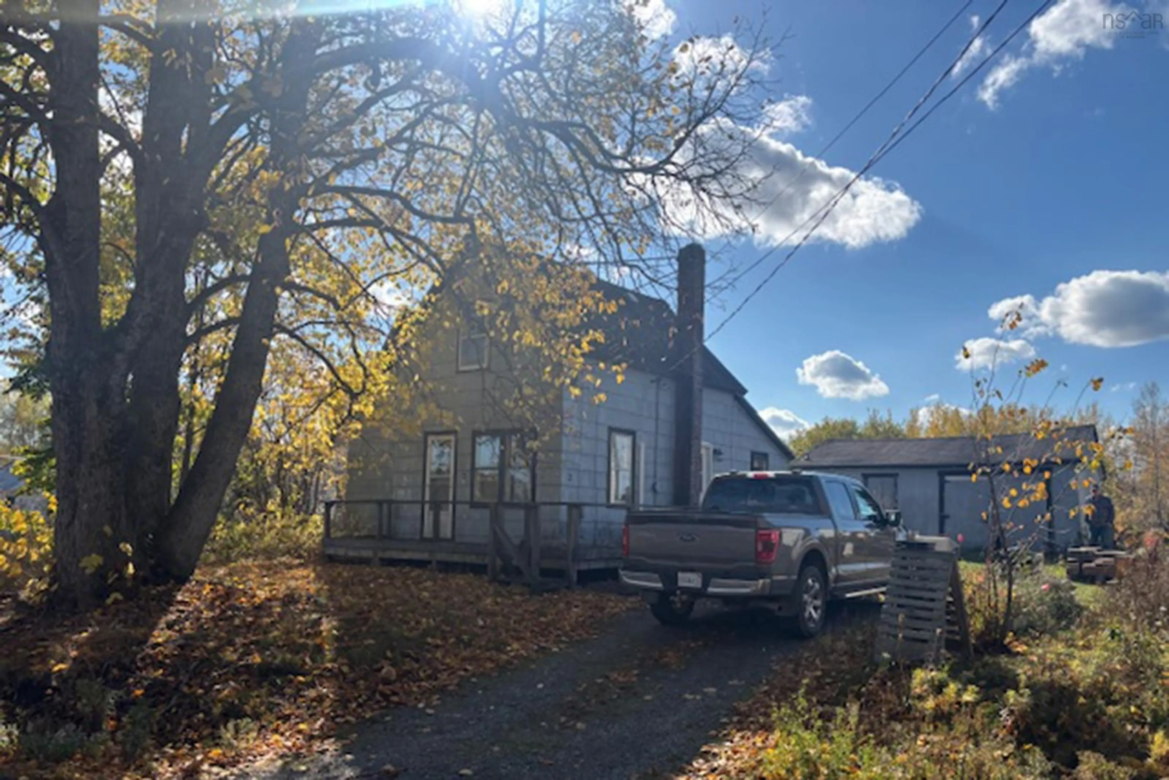 A pic from outside/outdoor area/front of a property/back of a property/a pic from drone, street for 2482 Athol Rd, Springhill Nova Scotia B0M 1X0