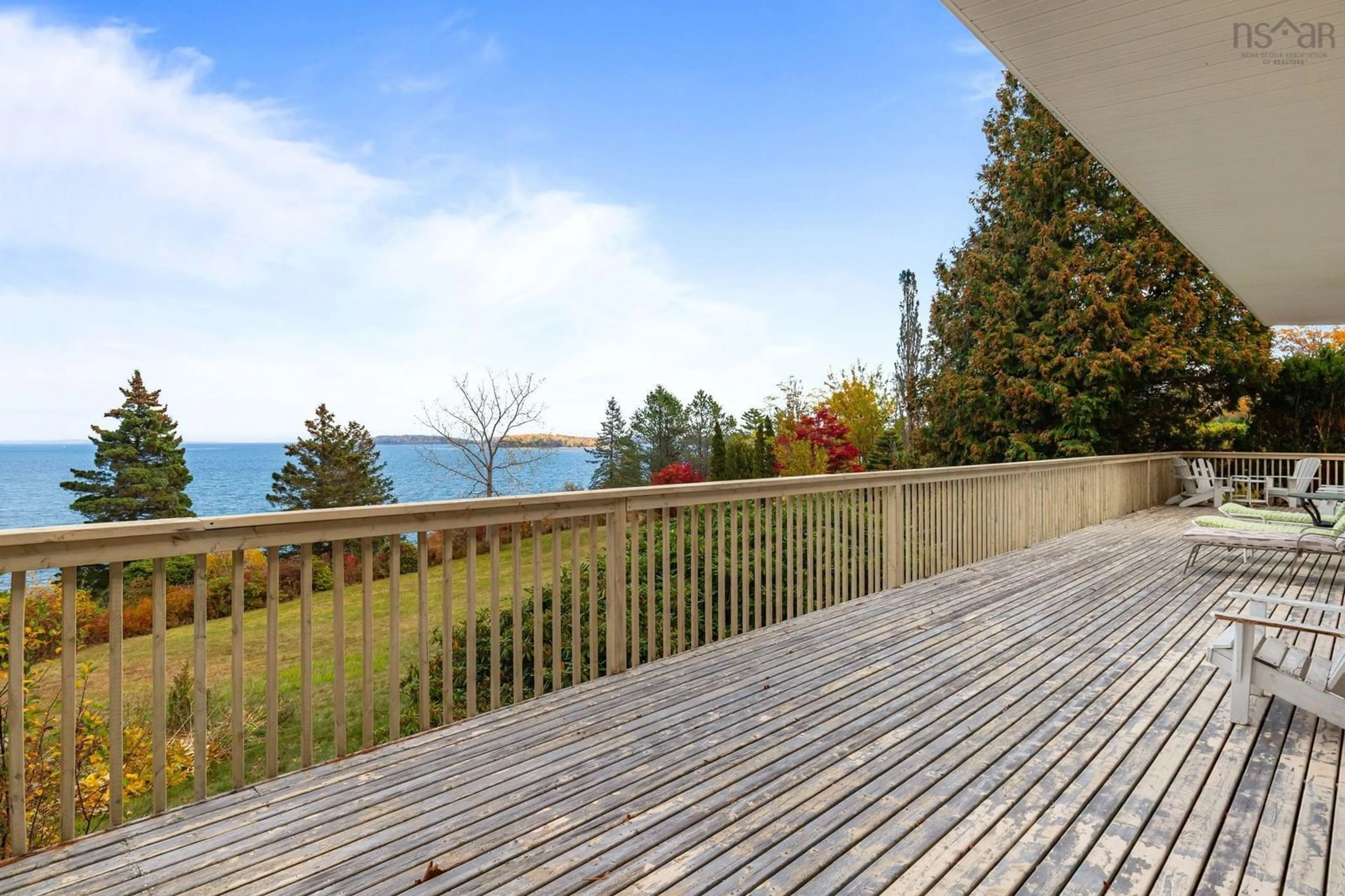 Patio, water/lake/river/ocean view for 169 Maders Cove Rd, Maders Cove Nova Scotia B0J 2C0