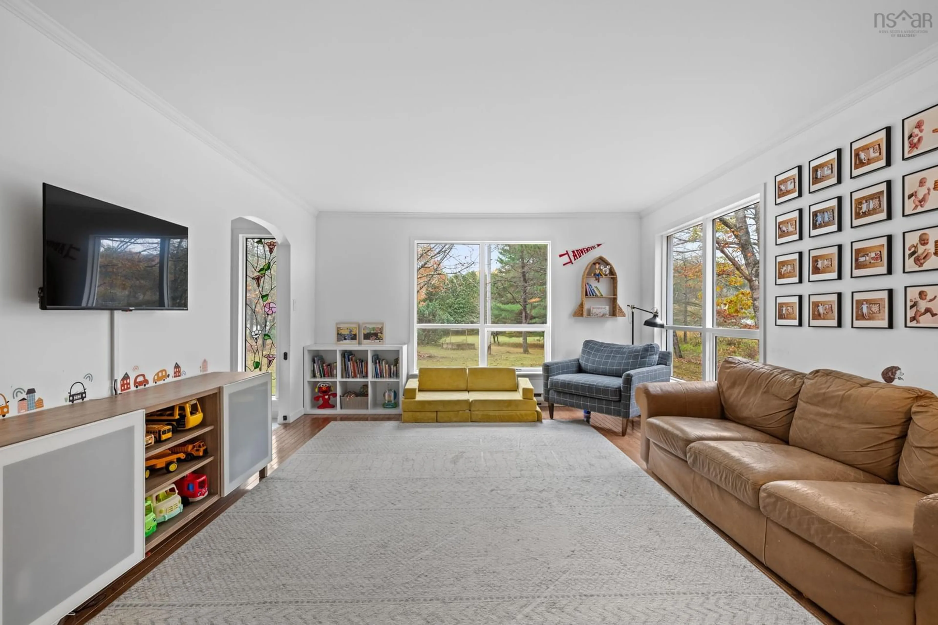 Living room with furniture, unknown for 574 Woodstock Rd, Clearland Nova Scotia B0J 2E0