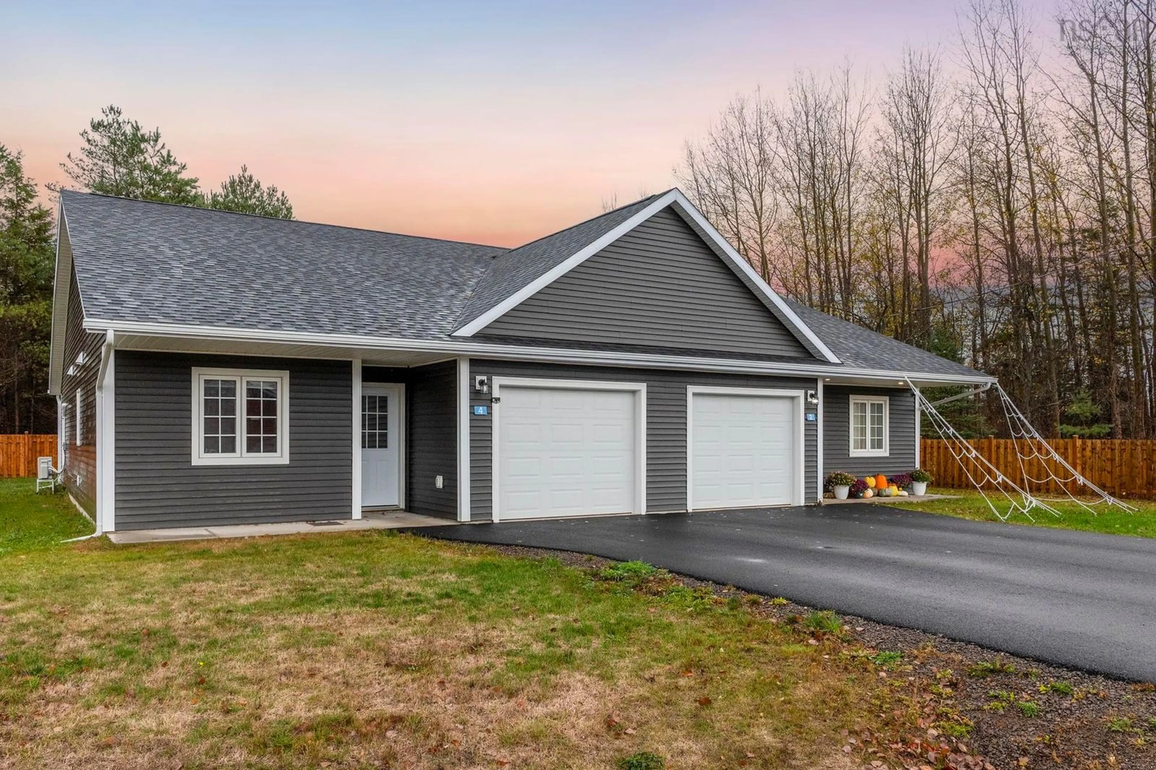 Home with vinyl exterior material, street for 2 & 4 Chateau Crt #21, Nictaux Nova Scotia B0S 1P0