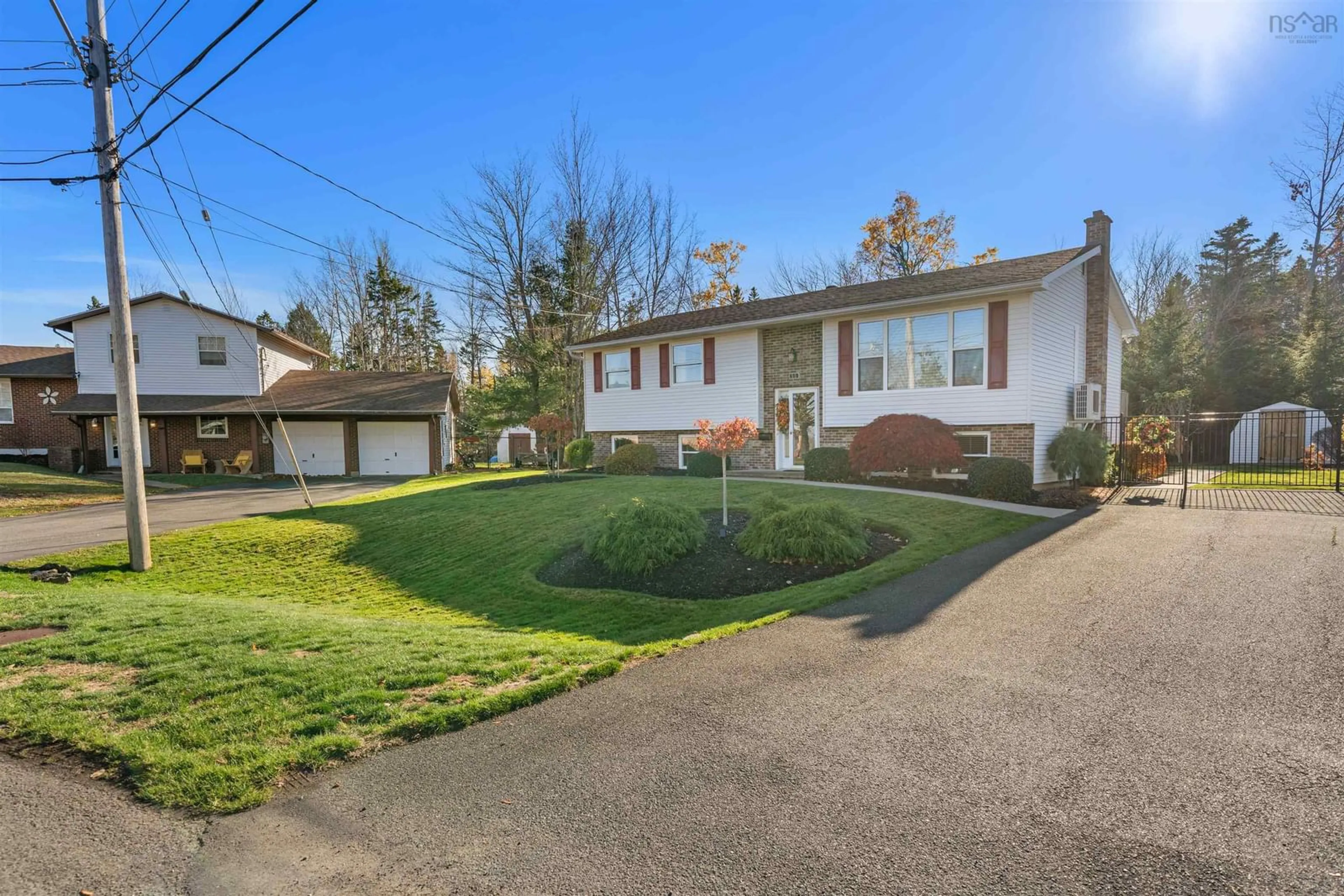 A pic from outside/outdoor area/front of a property/back of a property/a pic from drone, street for 55 Birch Hill Dr, Stellarton Nova Scotia B0K 1S0