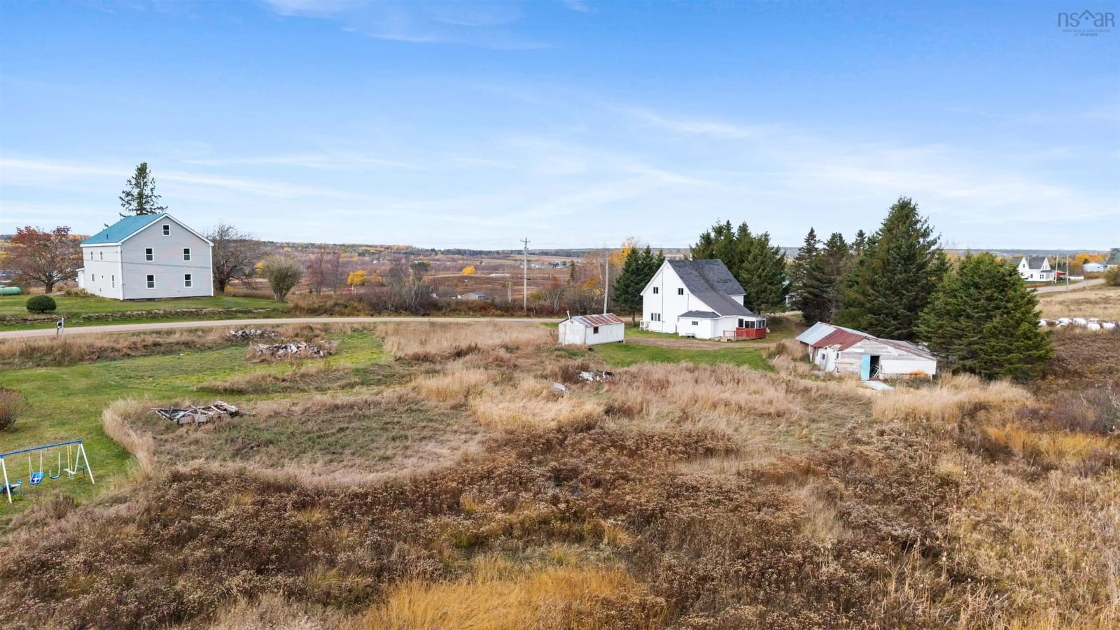 A pic from outside/outdoor area/front of a property/back of a property/a pic from drone, unknown for 5030 Boars Back Rd, River Hebert Nova Scotia B0M 1G0