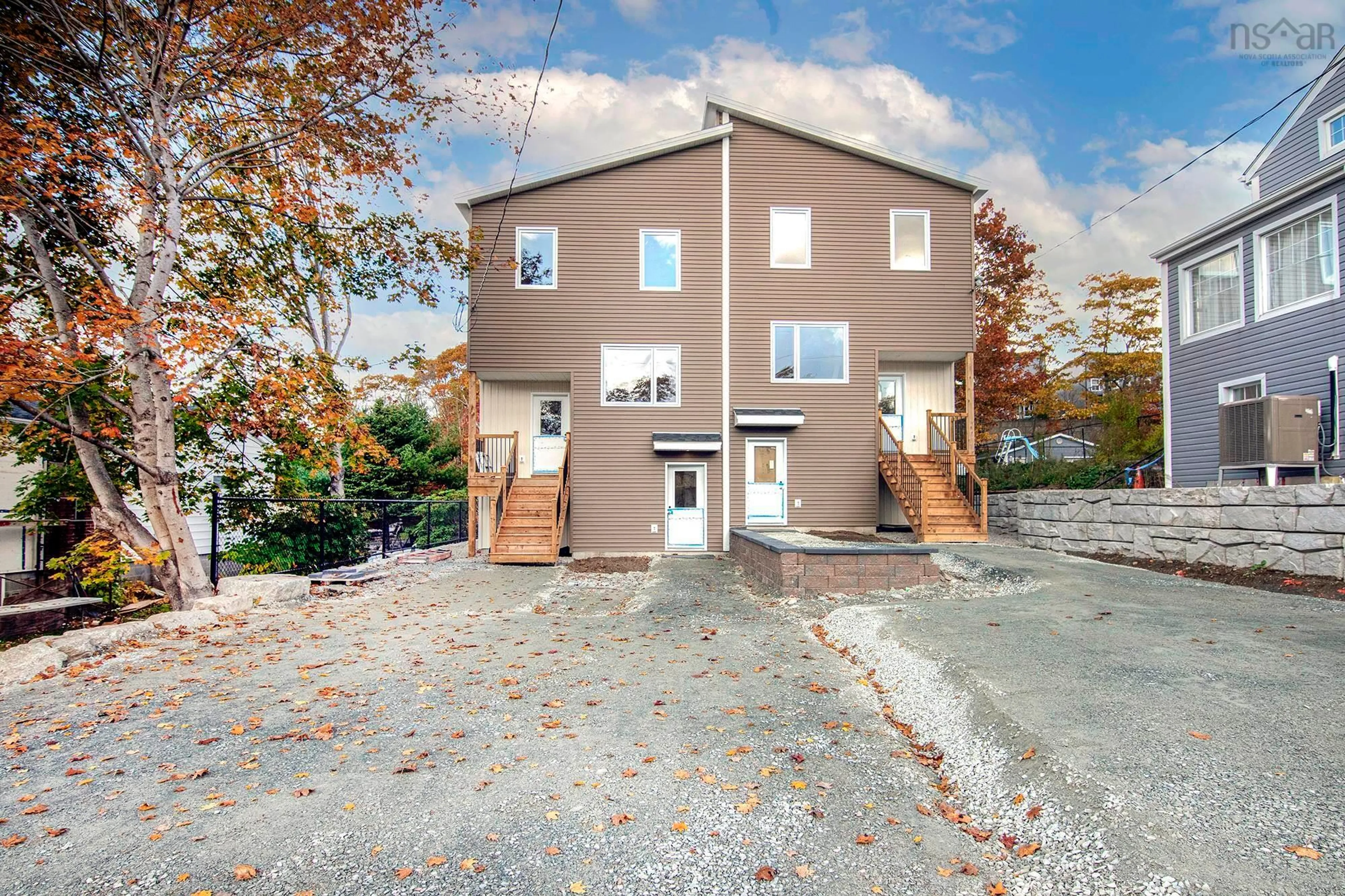 Patio, street for 25A/B Spry Ave, Spryfield Nova Scotia B3P 1X1