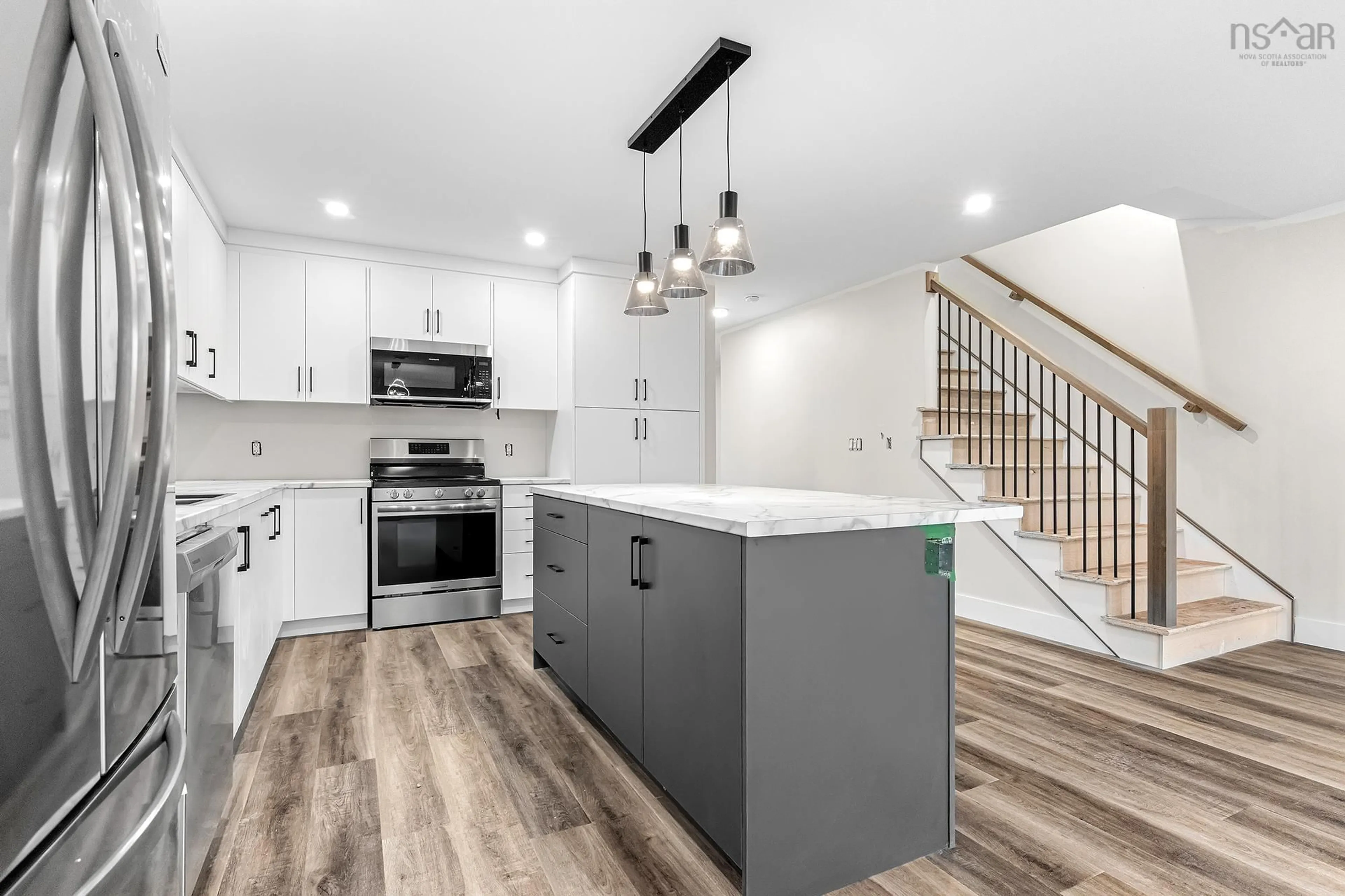 Open concept kitchen, unknown for 25A/B Spry Ave, Spryfield Nova Scotia B3P 1X1