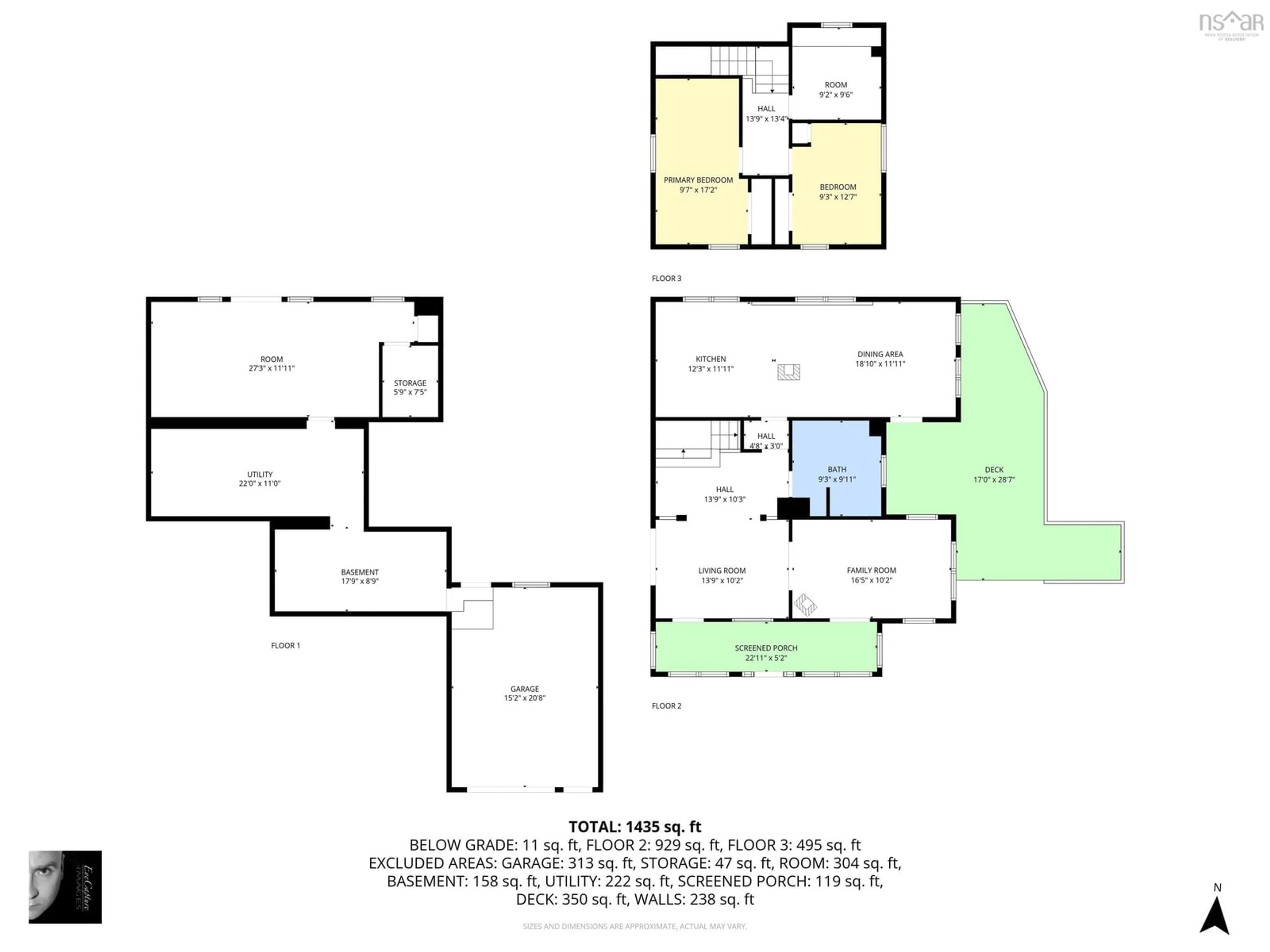 Floor plan for 17 Idlewylde Rd, Halifax Nova Scotia B3N 1B8