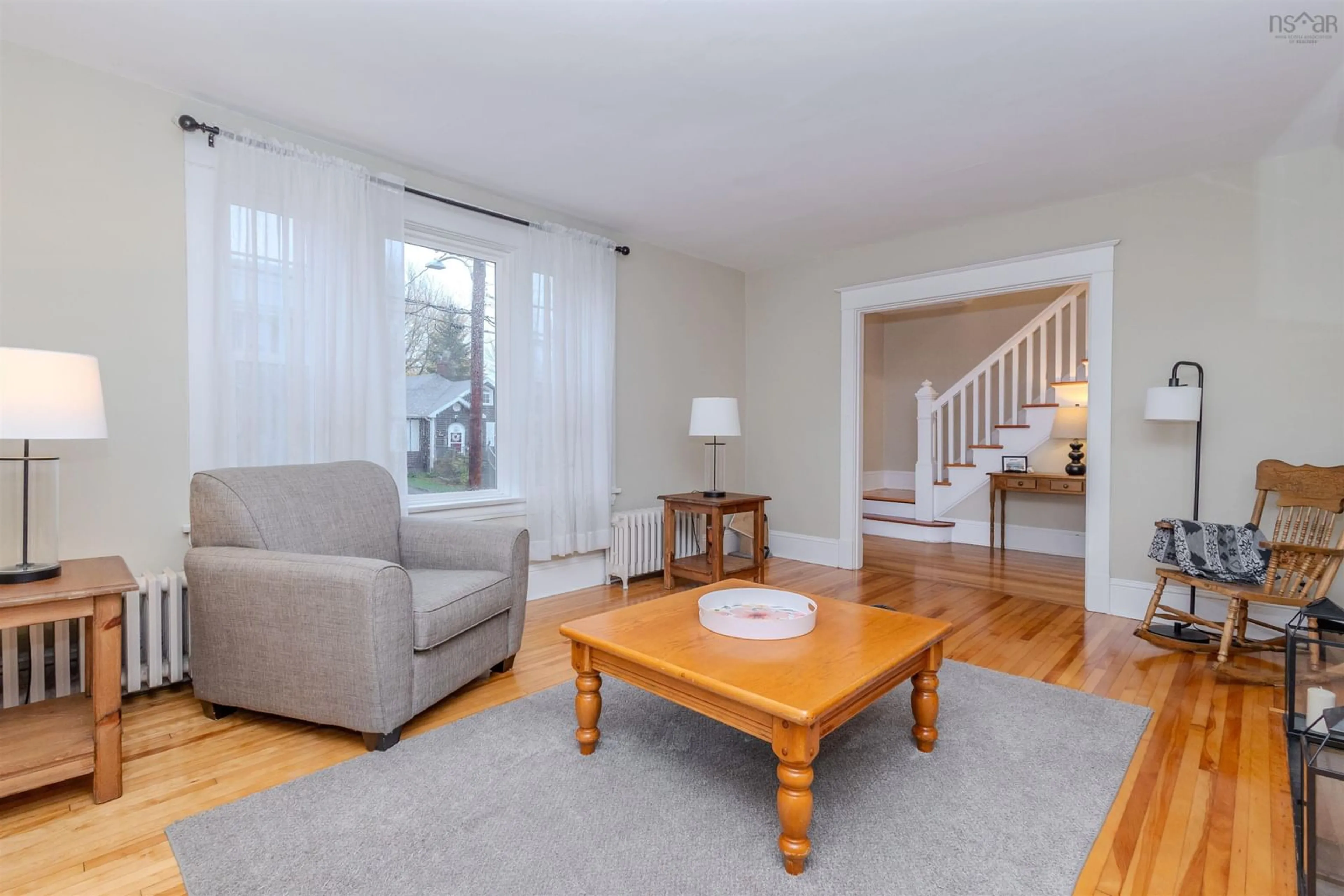 Living room with furniture, unknown for 149 St Peters Rd, Sydney Nova Scotia B1P 4P7