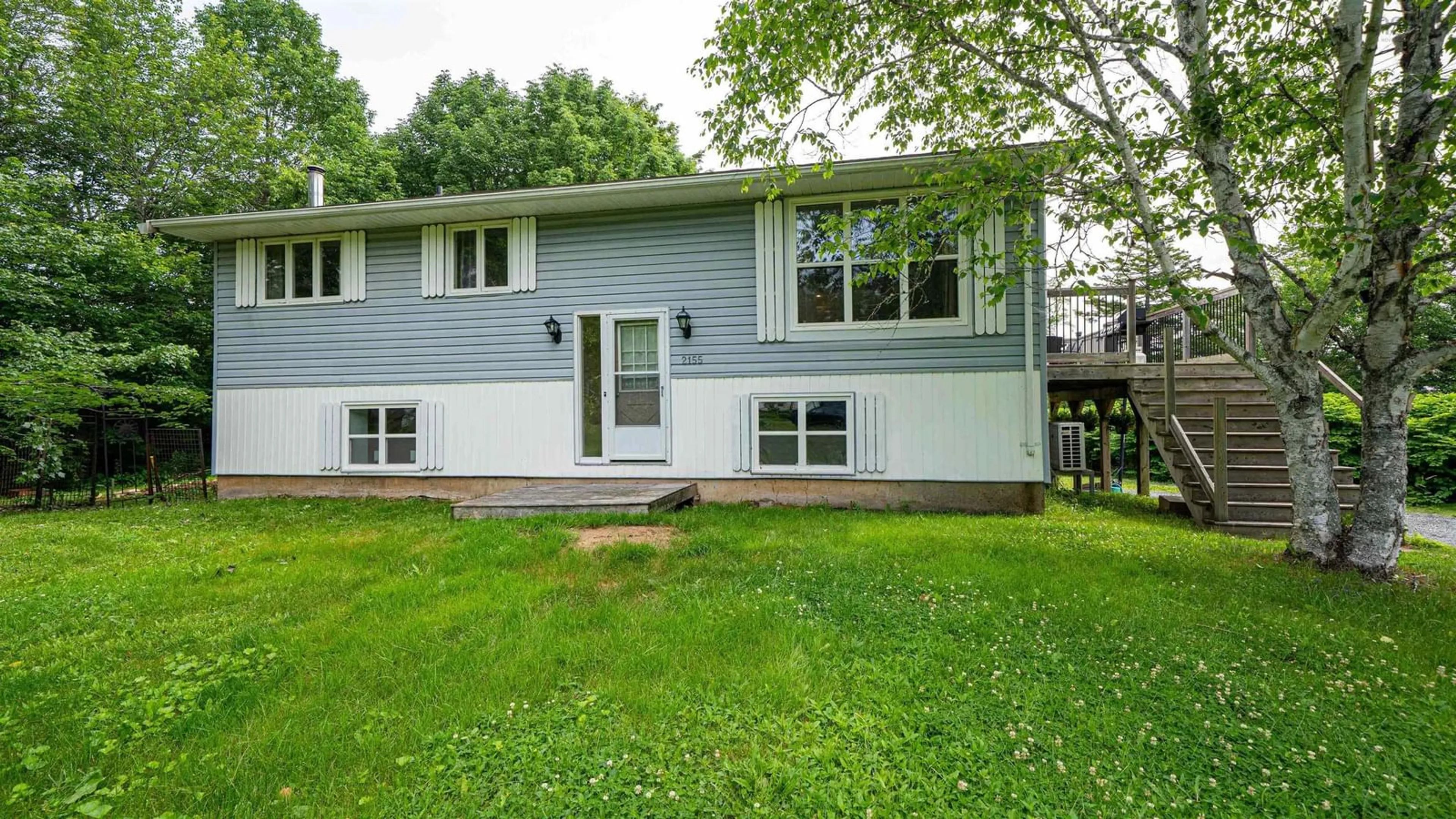 Home with vinyl exterior material, street for 2155 Beaver Bank Rd, Beaver Bank Nova Scotia B4G 1E2