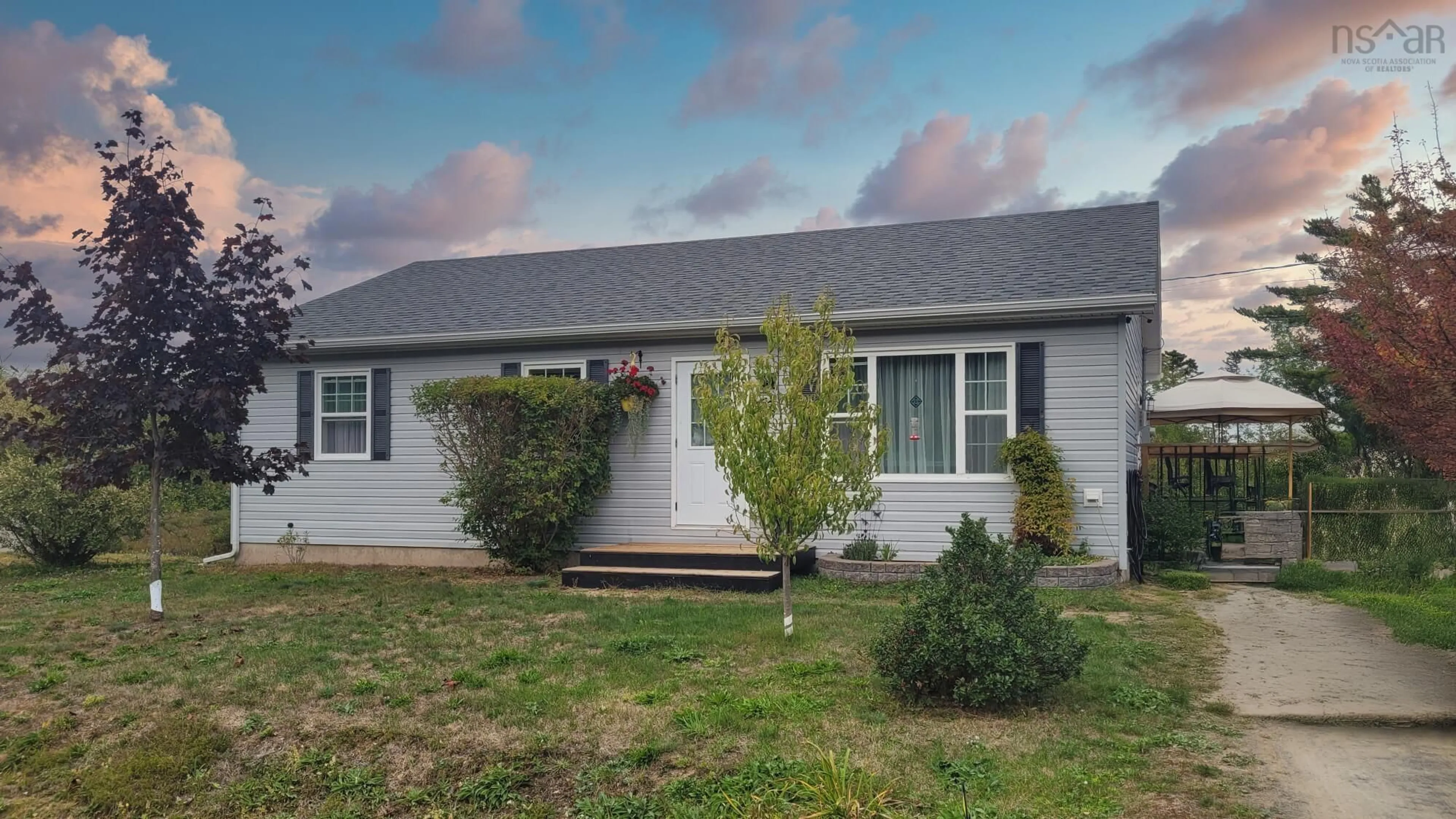 Home with vinyl exterior material, street for 62 Westside Dr, Wileville Nova Scotia B4V 8V5