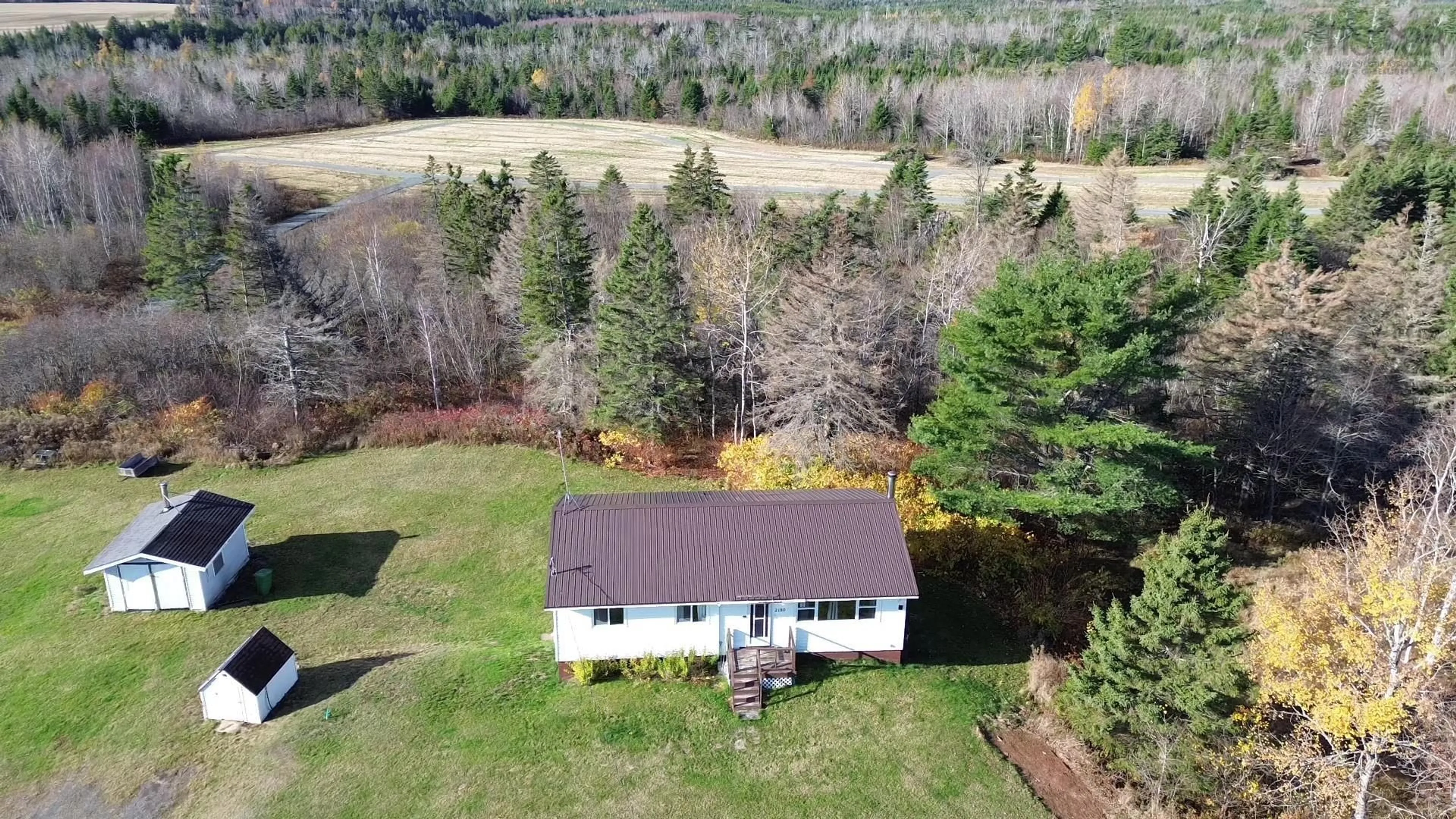 A pic from outside/outdoor area/front of a property/back of a property/a pic from drone, unknown for 2180 Highway 4, Folly Mountain Nova Scotia B0M 1G0