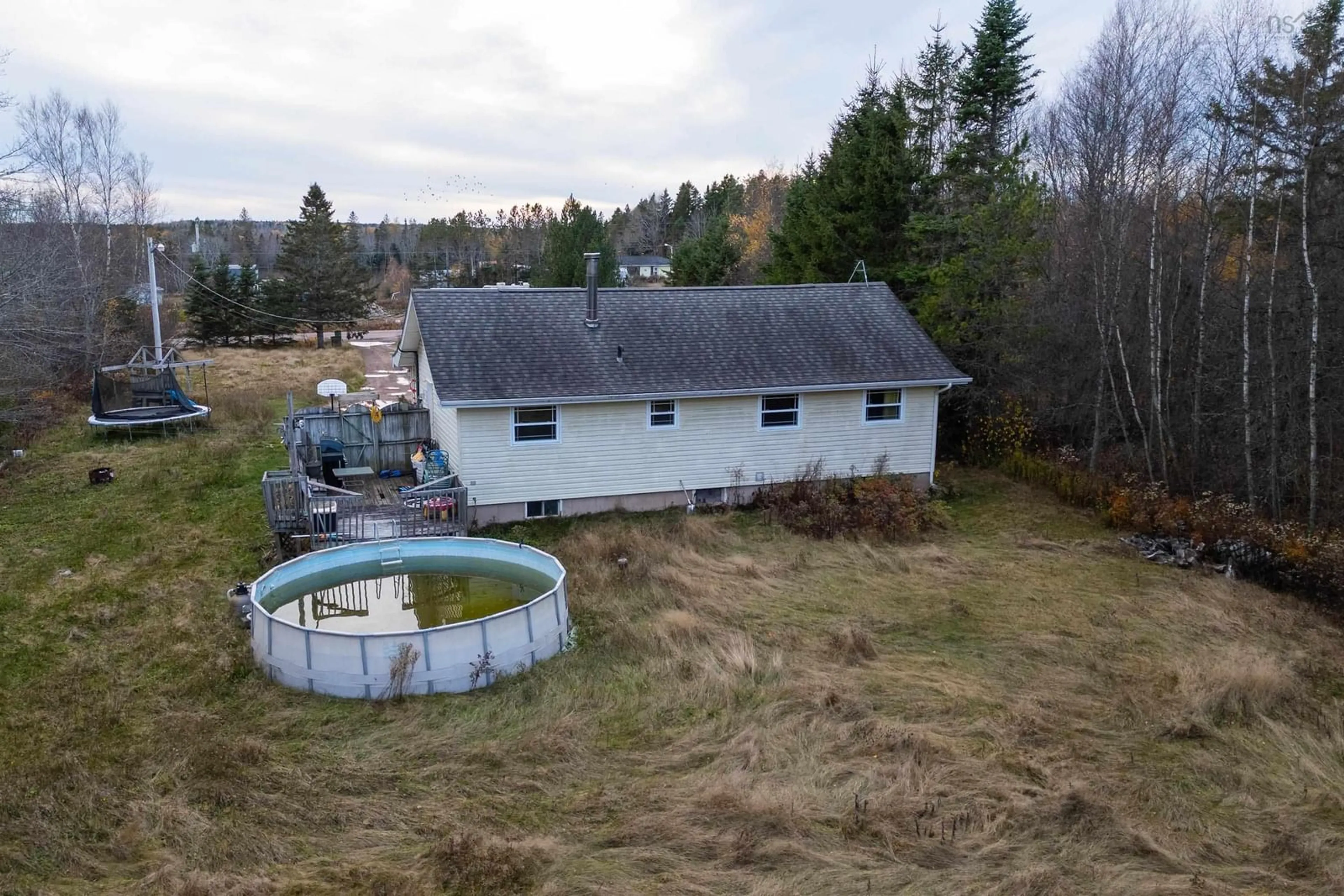 A pic from outside/outdoor area/front of a property/back of a property/a pic from drone, water/lake/river/ocean view for 308 Old Halifax Rd, Stanley Nova Scotia B4H 3Y1