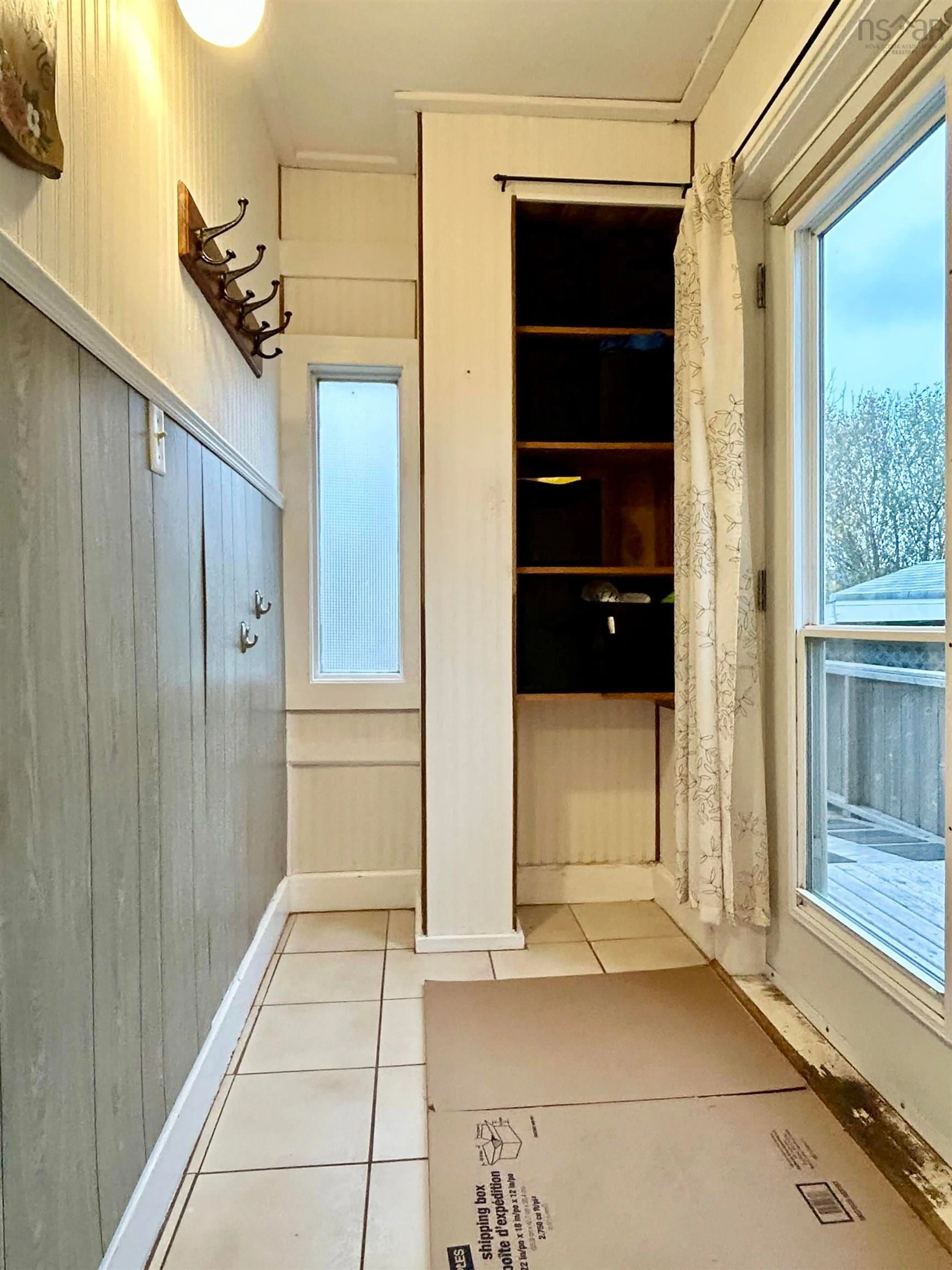 Indoor entryway for 12 Hector St, Port Maitland Nova Scotia B5A 5R8