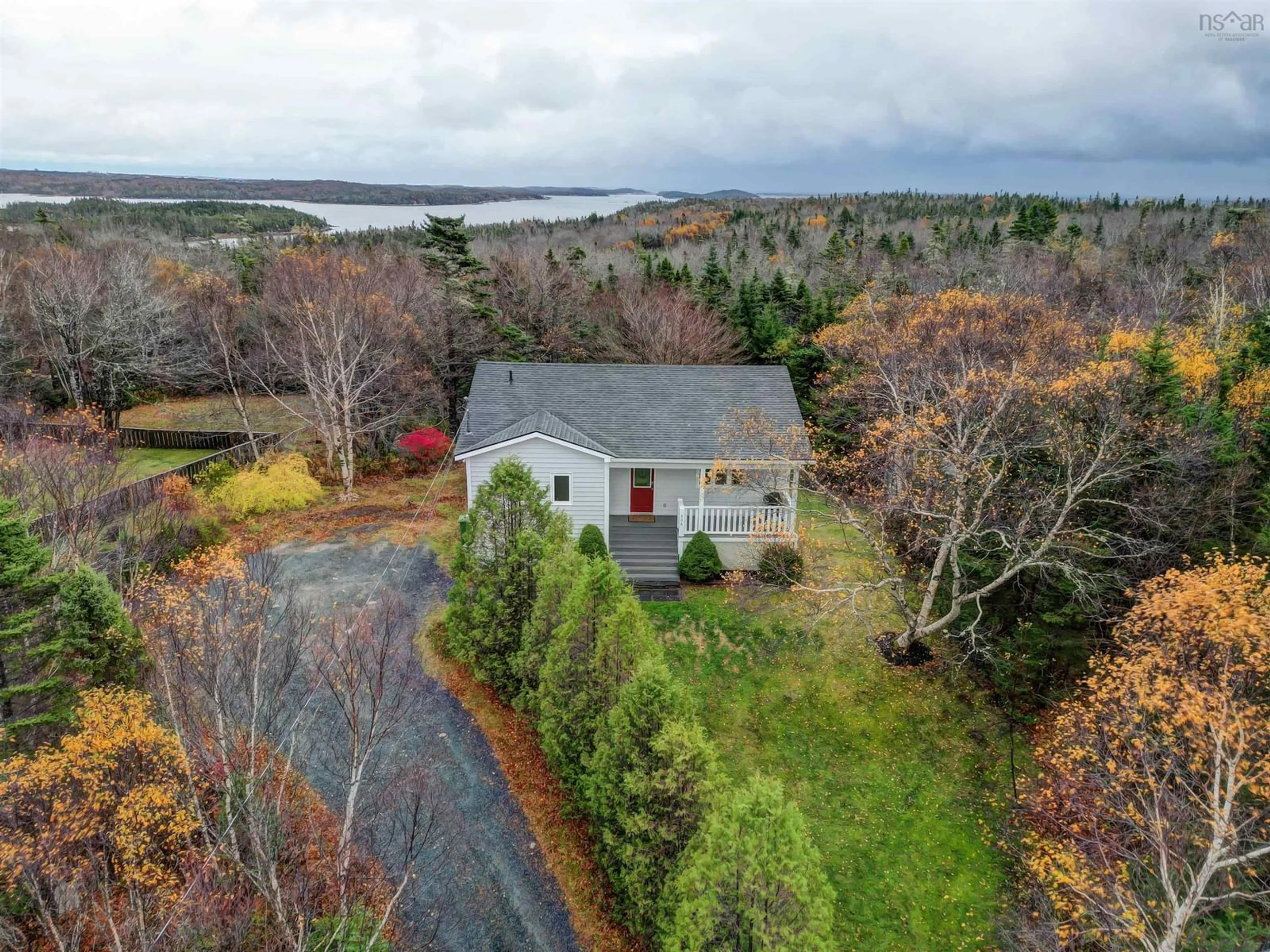 A pic from outside/outdoor area/front of a property/back of a property/a pic from drone, water/lake/river/ocean view for 806 Prospect Bay Rd, Prospect Bay Nova Scotia B3T 2A1