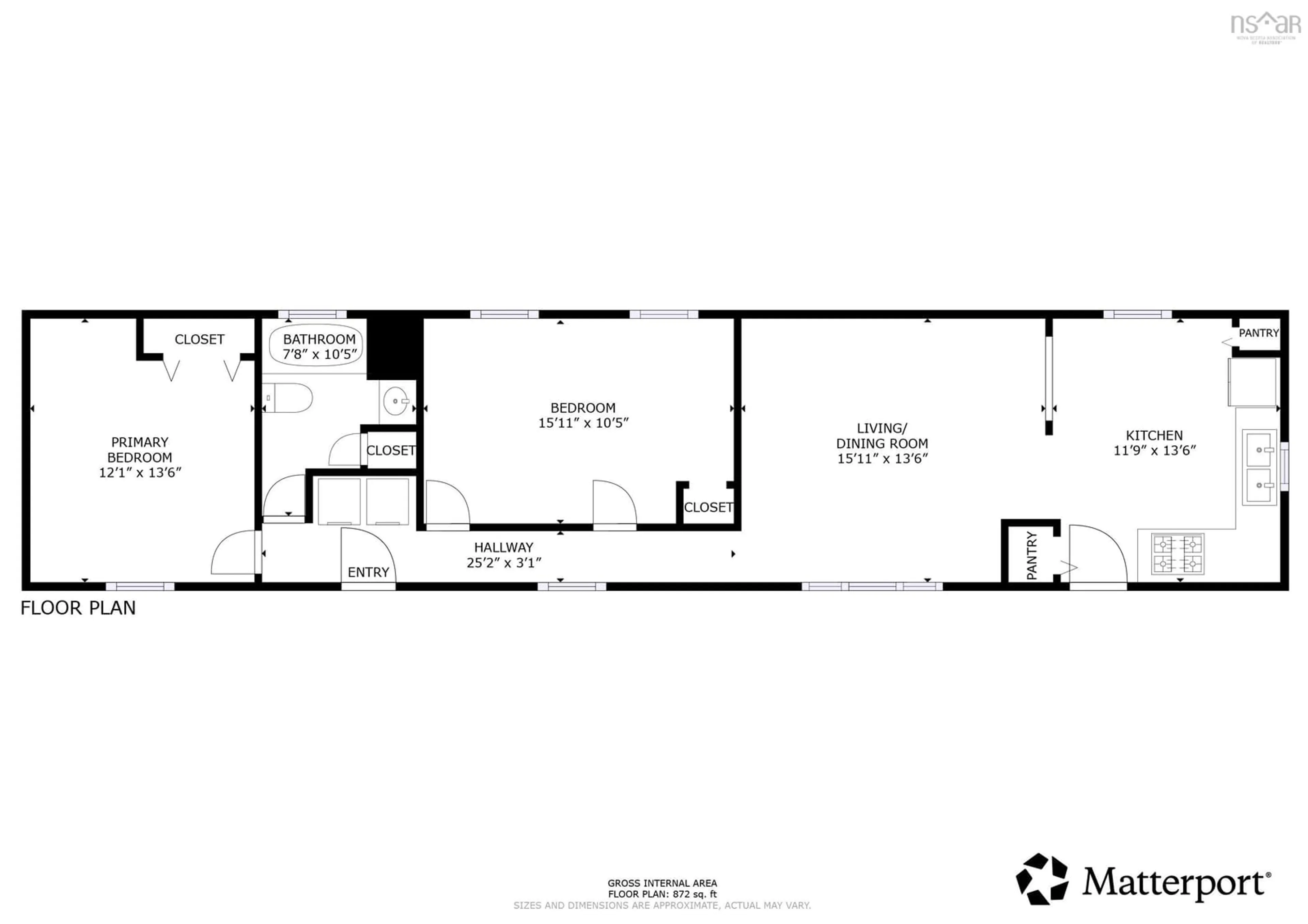 Floor plan for 27 Bridget Ave, Spryfield Nova Scotia B3R 1H8
