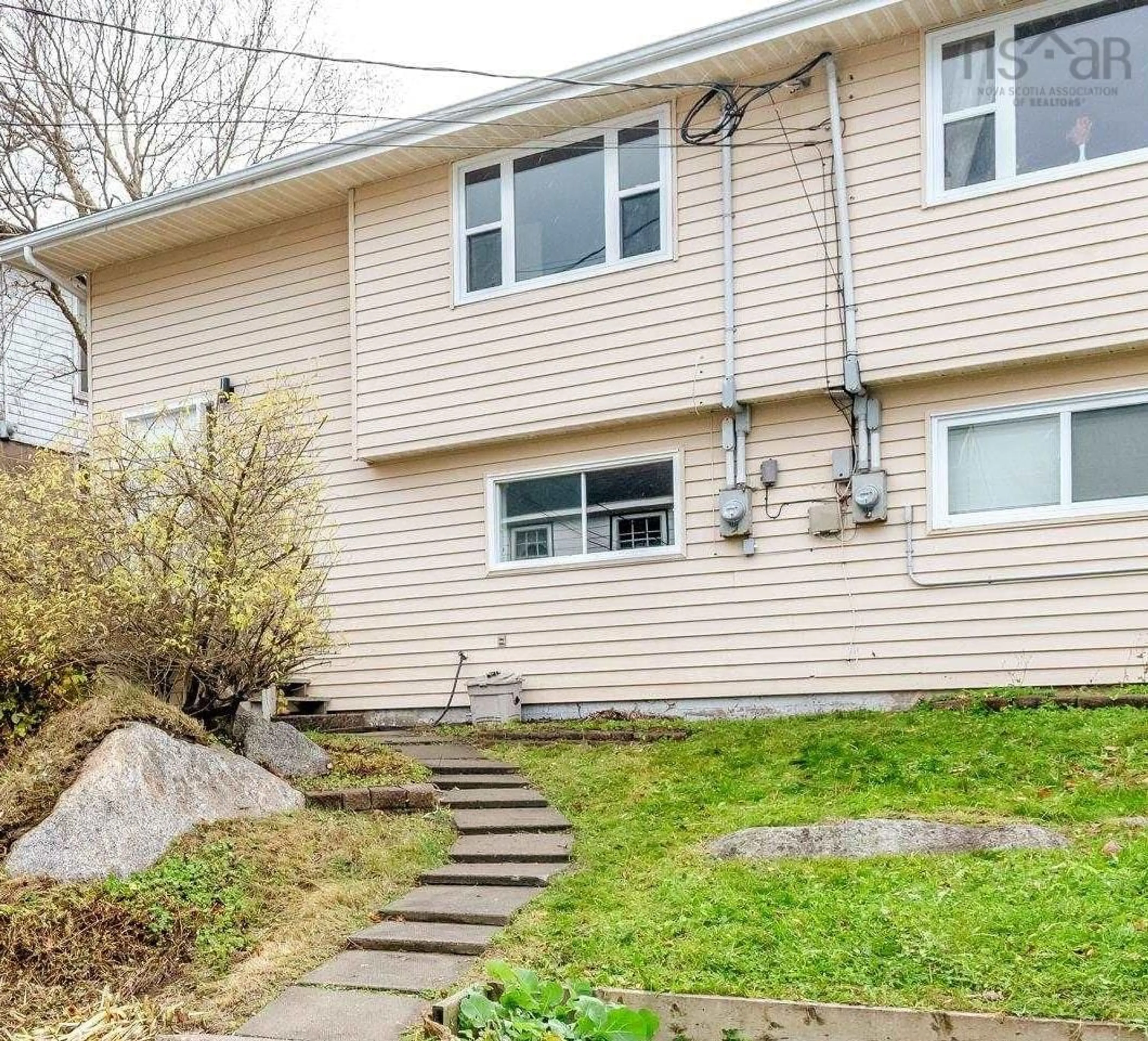 Home with vinyl exterior material, street for 34A Idlewylde Rd, Armdale Nova Scotia B3N 1B9