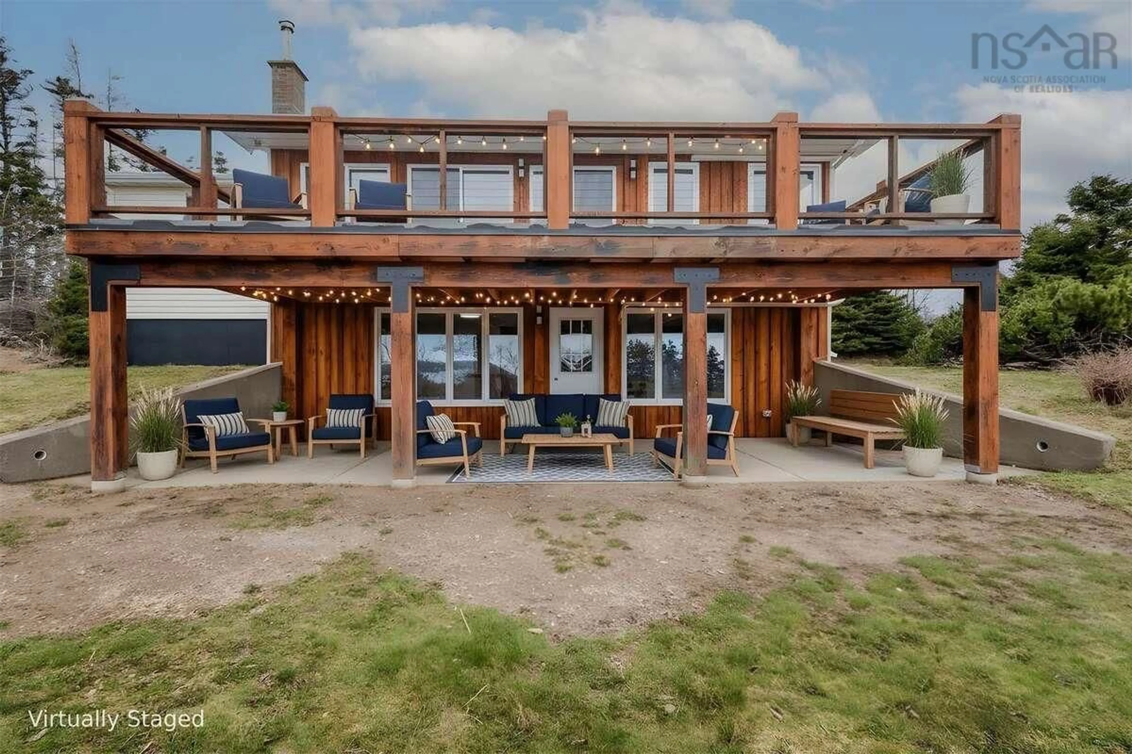 Patio, building for 130 Scottsdale Lane, Round Island Nova Scotia B1B 1P7