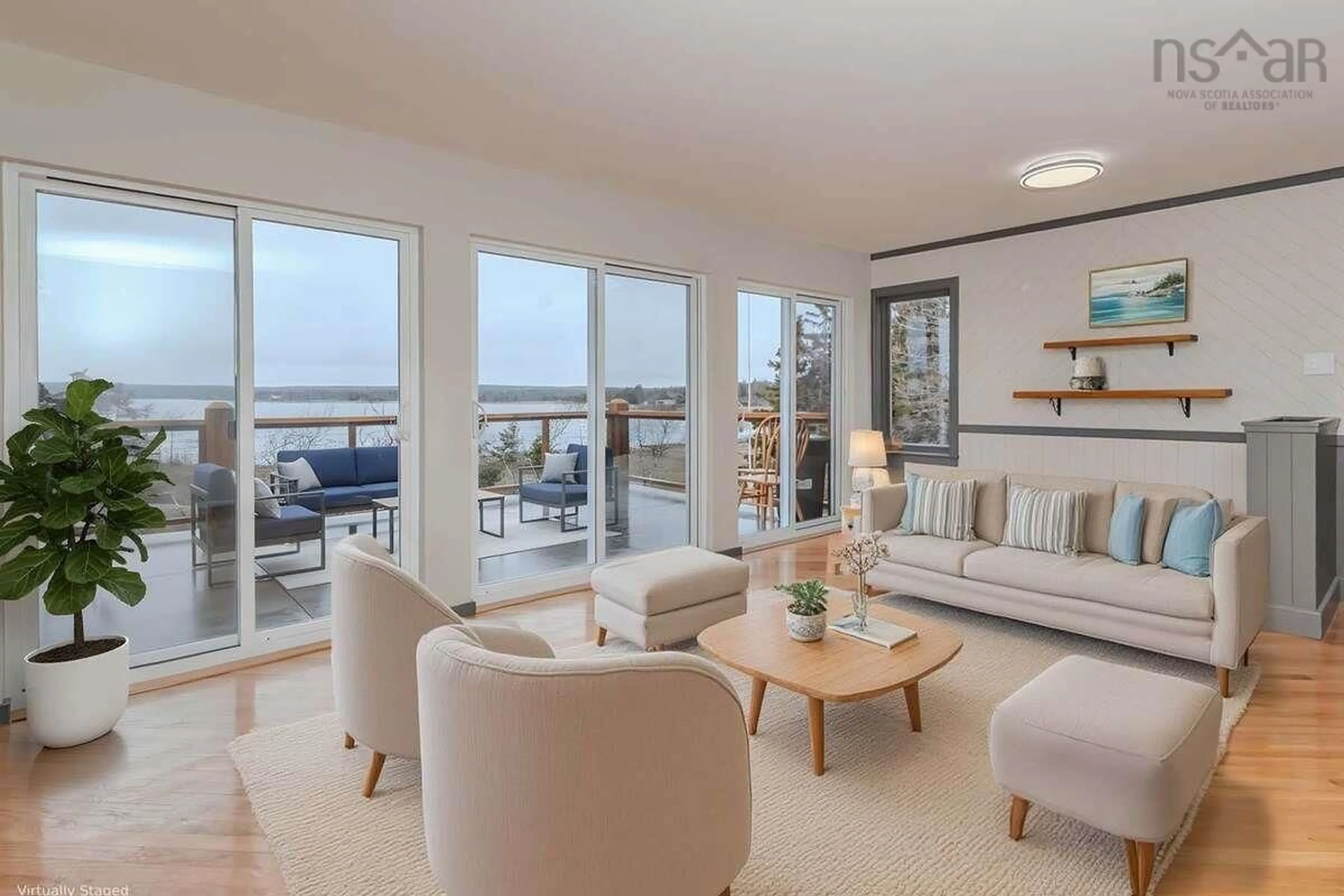 Living room with furniture, unknown for 130 Scottsdale Lane, Round Island Nova Scotia B1B 1P7