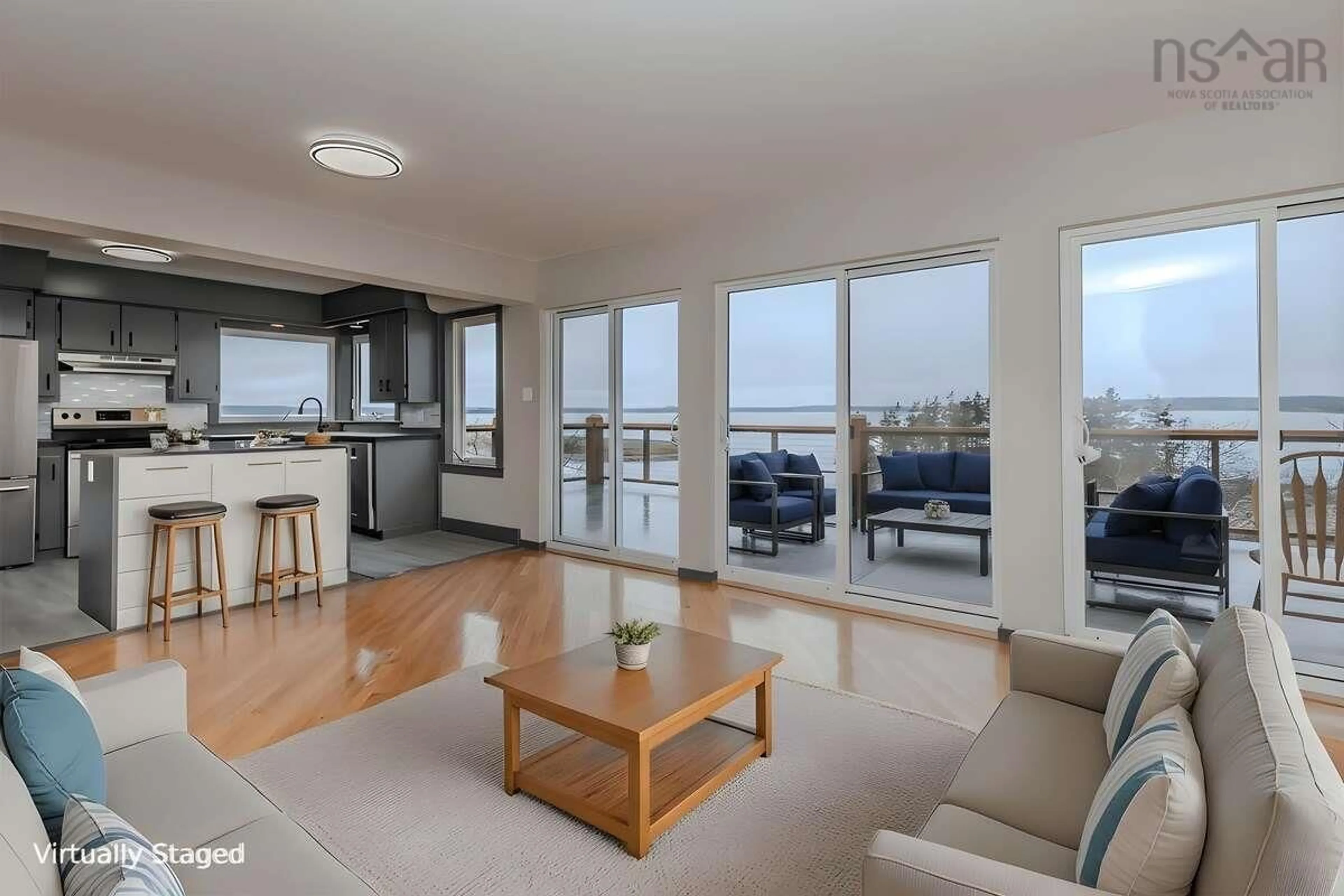 Living room with furniture, unknown for 130 Scottsdale Lane, Round Island Nova Scotia B1B 1P7